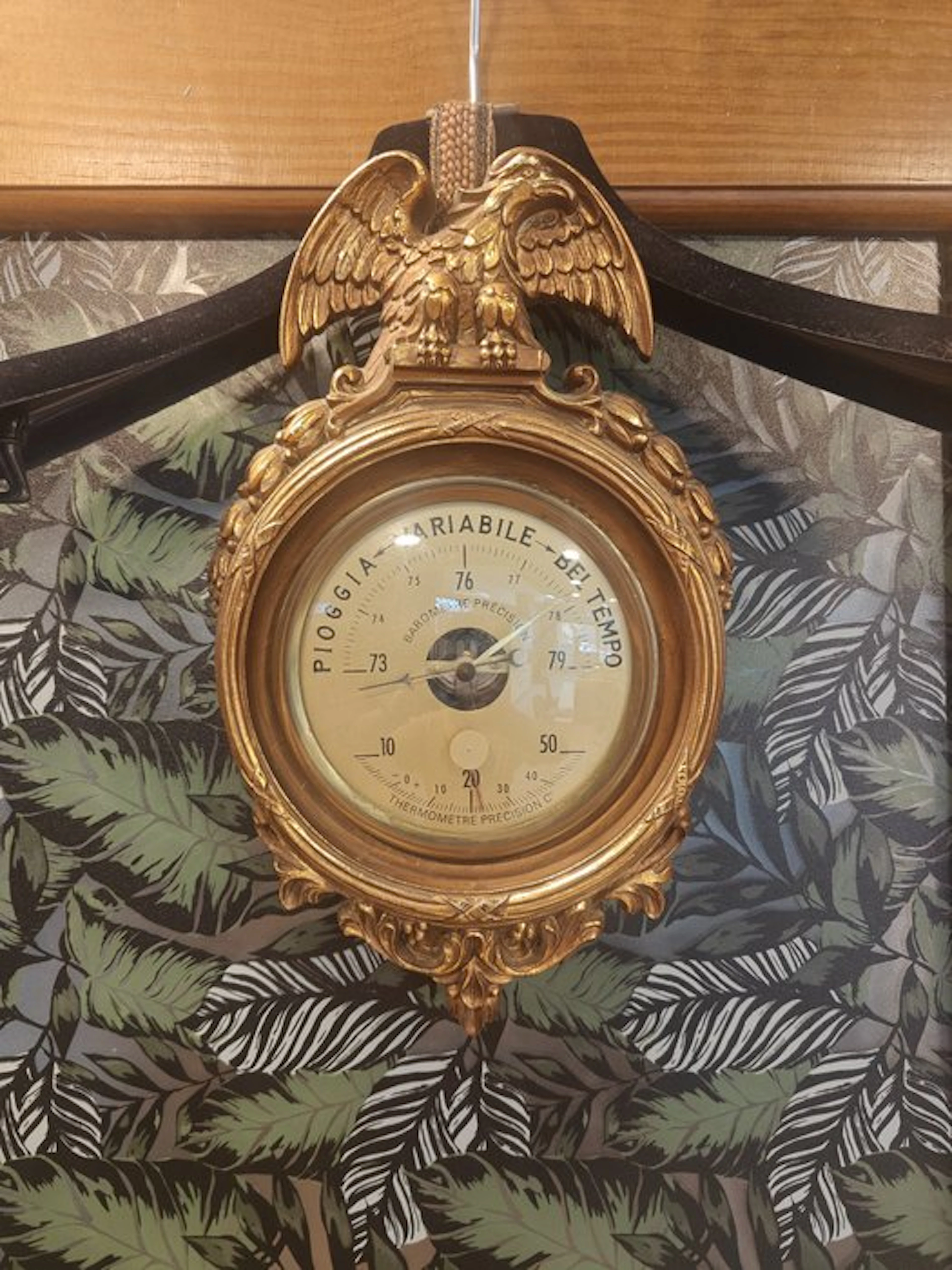 Aneroid barometer - Wood, Metal - Louis XVI Style Barometer