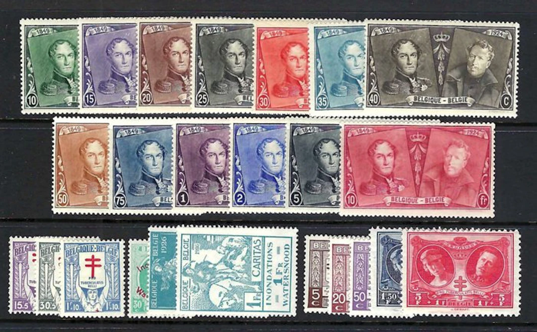 Belgium 1925/1926 - Two complete volumes. - OBP/COB 221/44