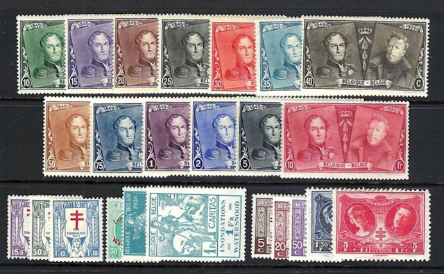 Belgium 1925/1926 - Two complete volumes. - OBP/COB 221/44