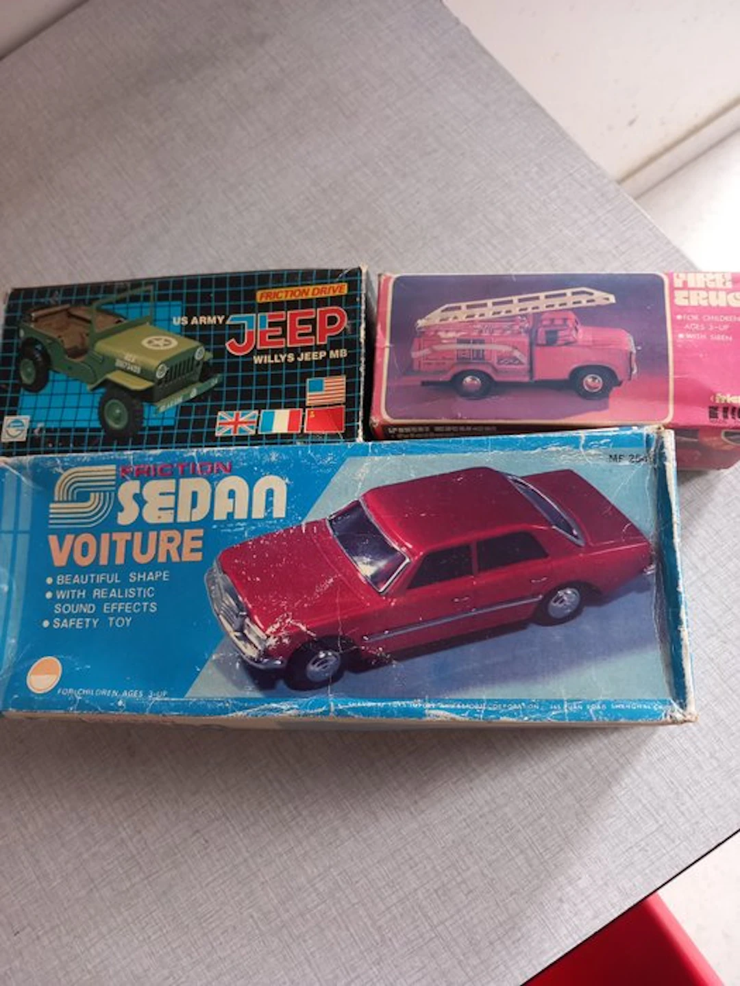GAMA - Tin toy car - Willys Jeep MB - 1950-1960 - Czechoslovakia