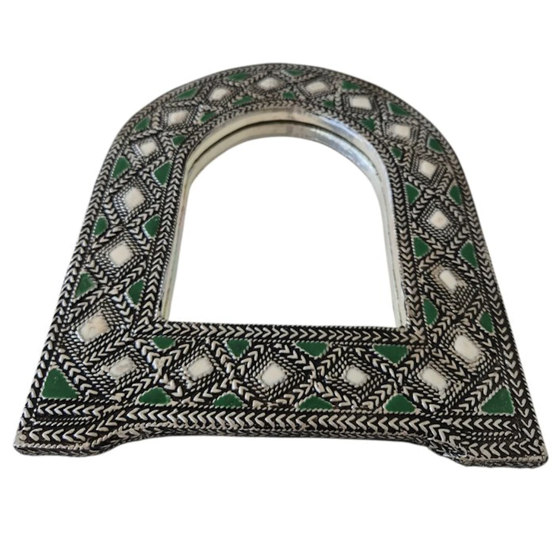 handgemaakte spiegel - Mirror- Mosaic mirror with camel...