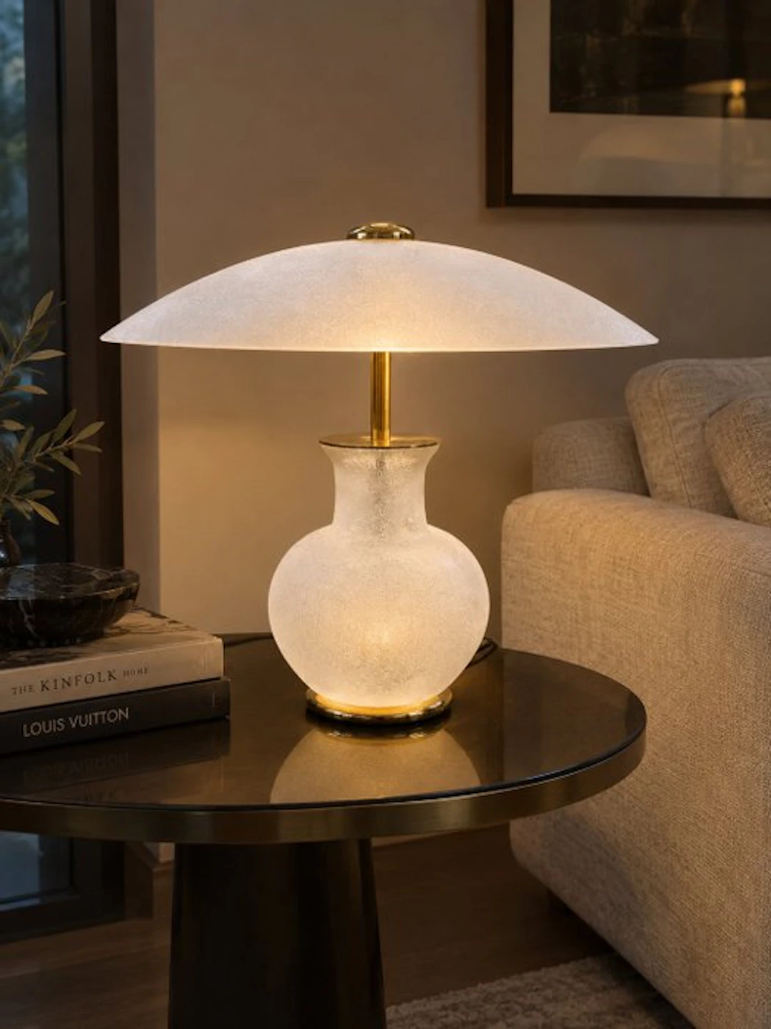 Ribo the Art of Glass - Table lamp - Murano glass - excavation lamp