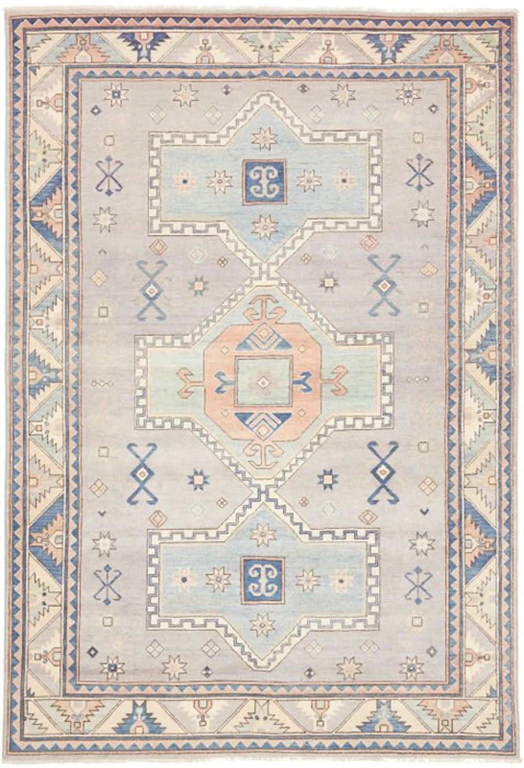 Kazak - Rug - 278 cm - 189 cm - Handmade - unused -New