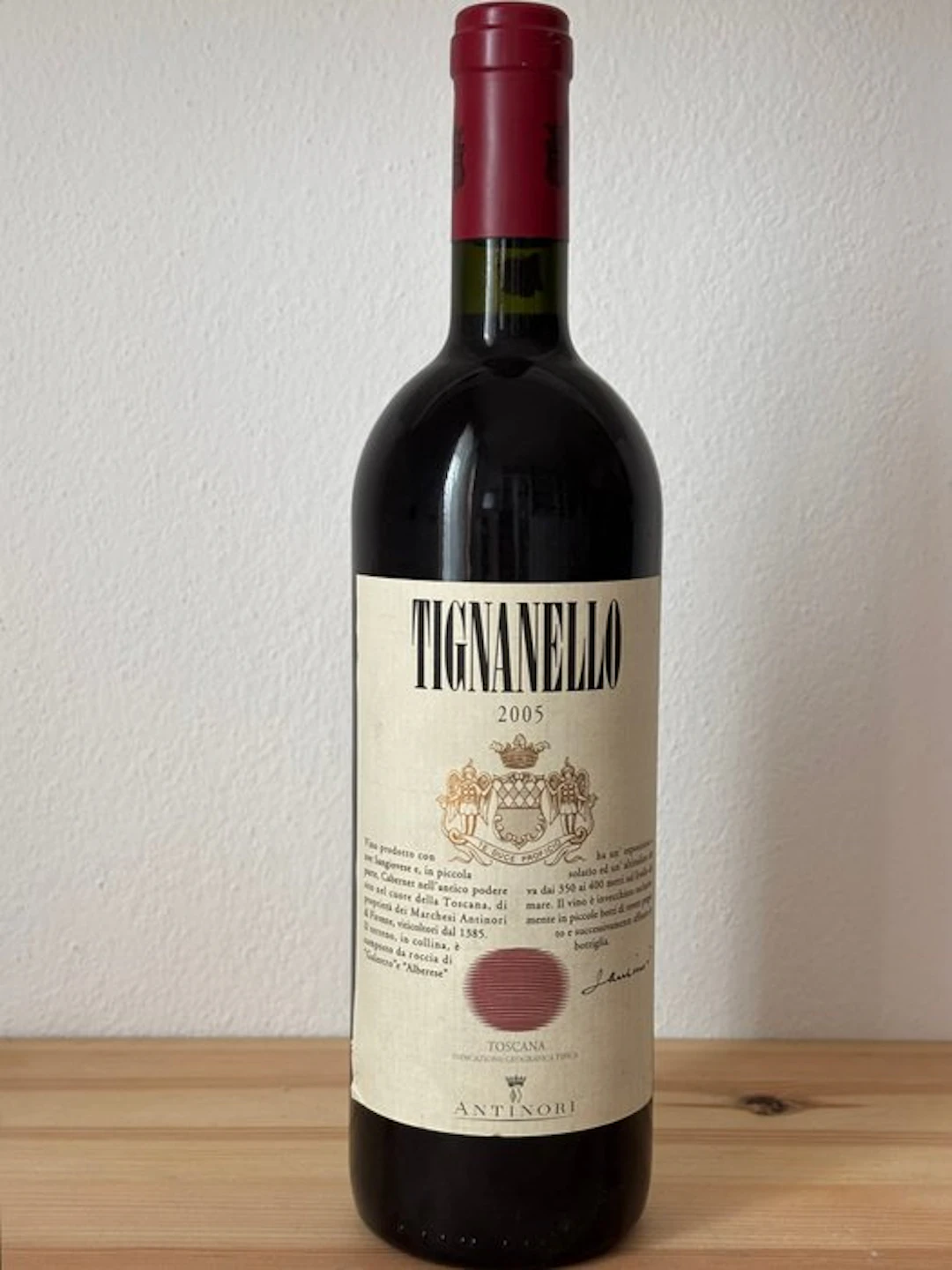 2005 Marchesi Antinori, Tignanello - Tuscany IGT - 1 Bottle (0.75L)