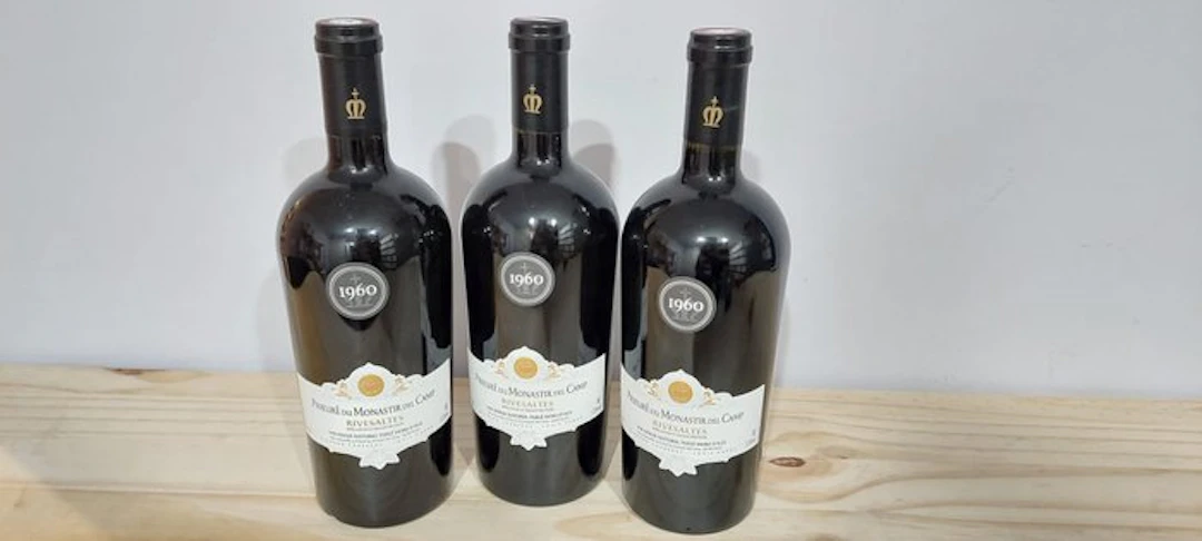 1960 Château le Prieuré du Monastir Del Camp - Rivesaltes - 3 Bottle (0.75L)