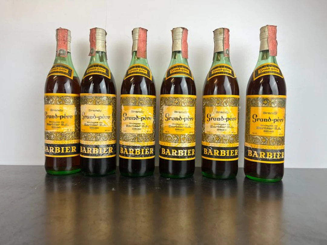 Barbier - Brandy Grand-père - b. 1970s - 750ml - 6 bottles
