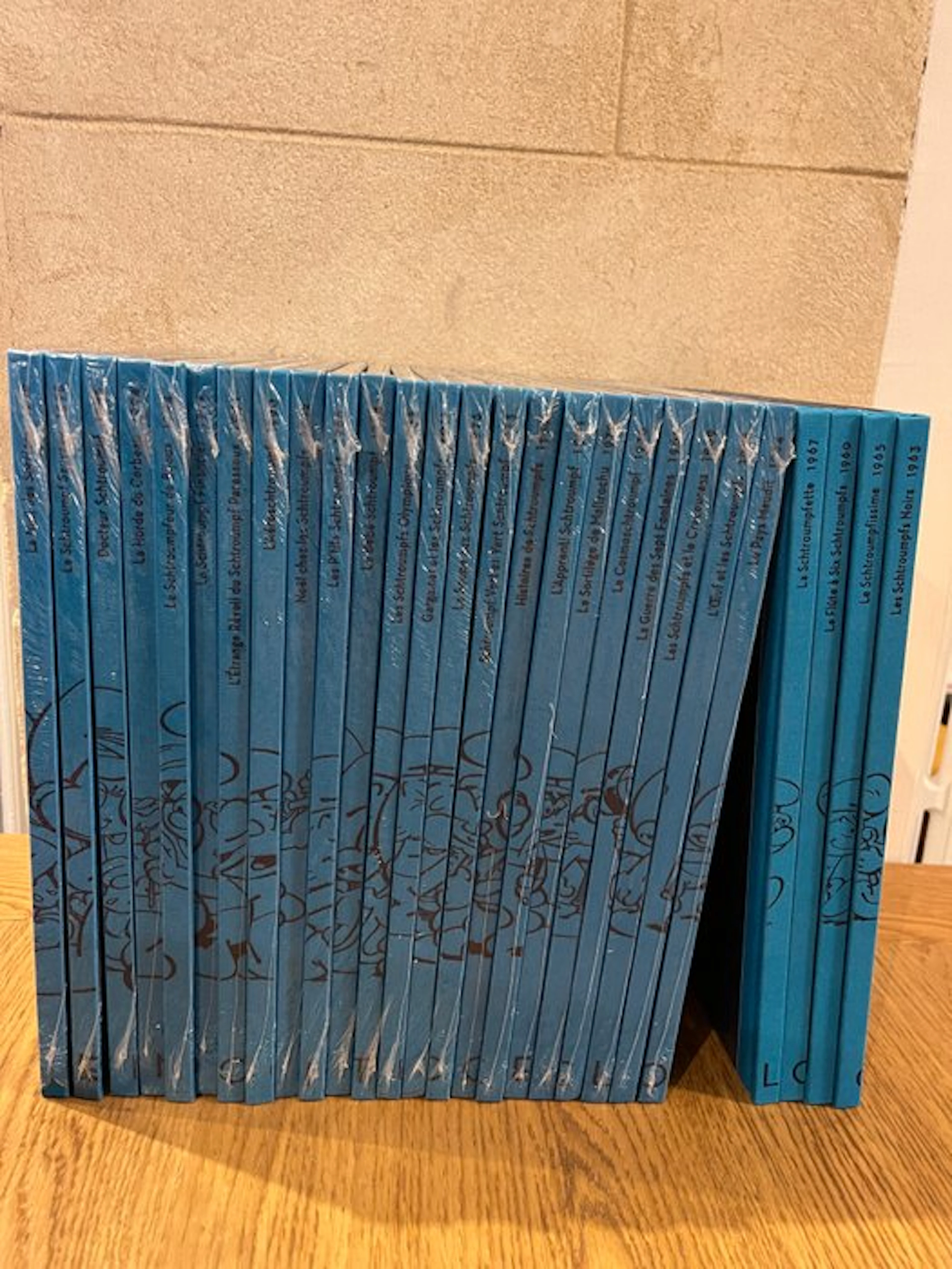 Les Schtroumpfs - 27x C + 3 tirés à part - 27 Albums - Limited edition - 2015
