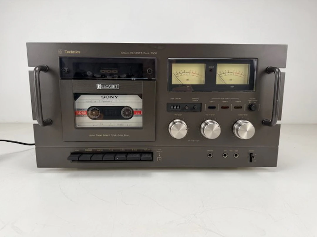 Technics - RS-7500US 3-Head Stereo Elcaset Tape Deck Cassette recorder-player