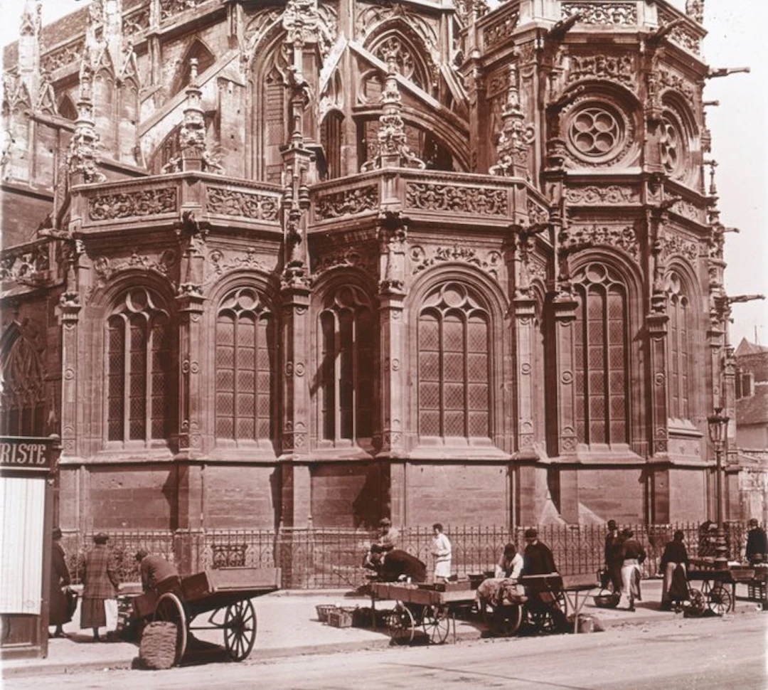 Lot 17 stereoscopic photos - Gaumont binder - 1927 - Lyons-la-Forêt
