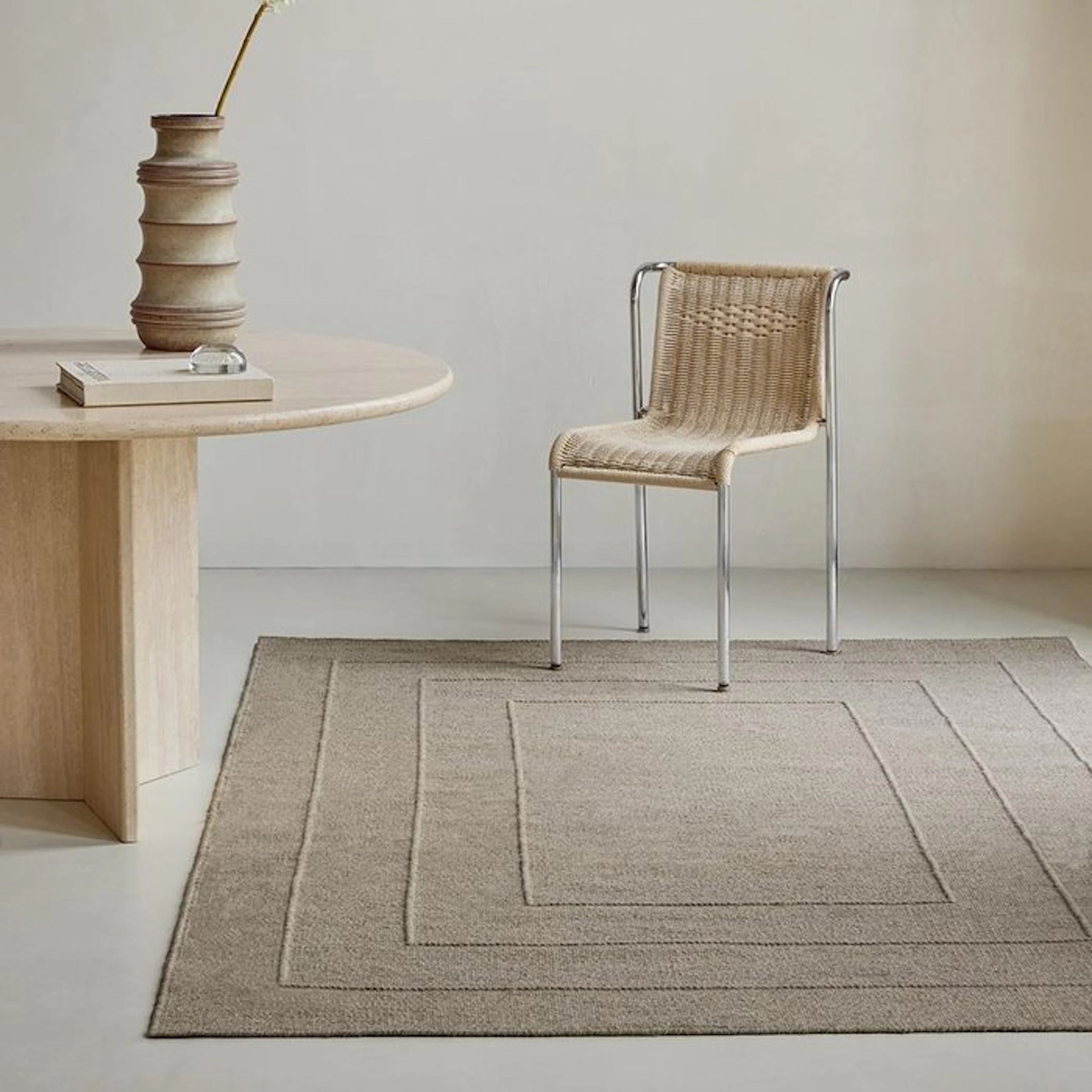 Brink en Campman - Senso Border 199104 - Rug - 230 cm - 160 cm