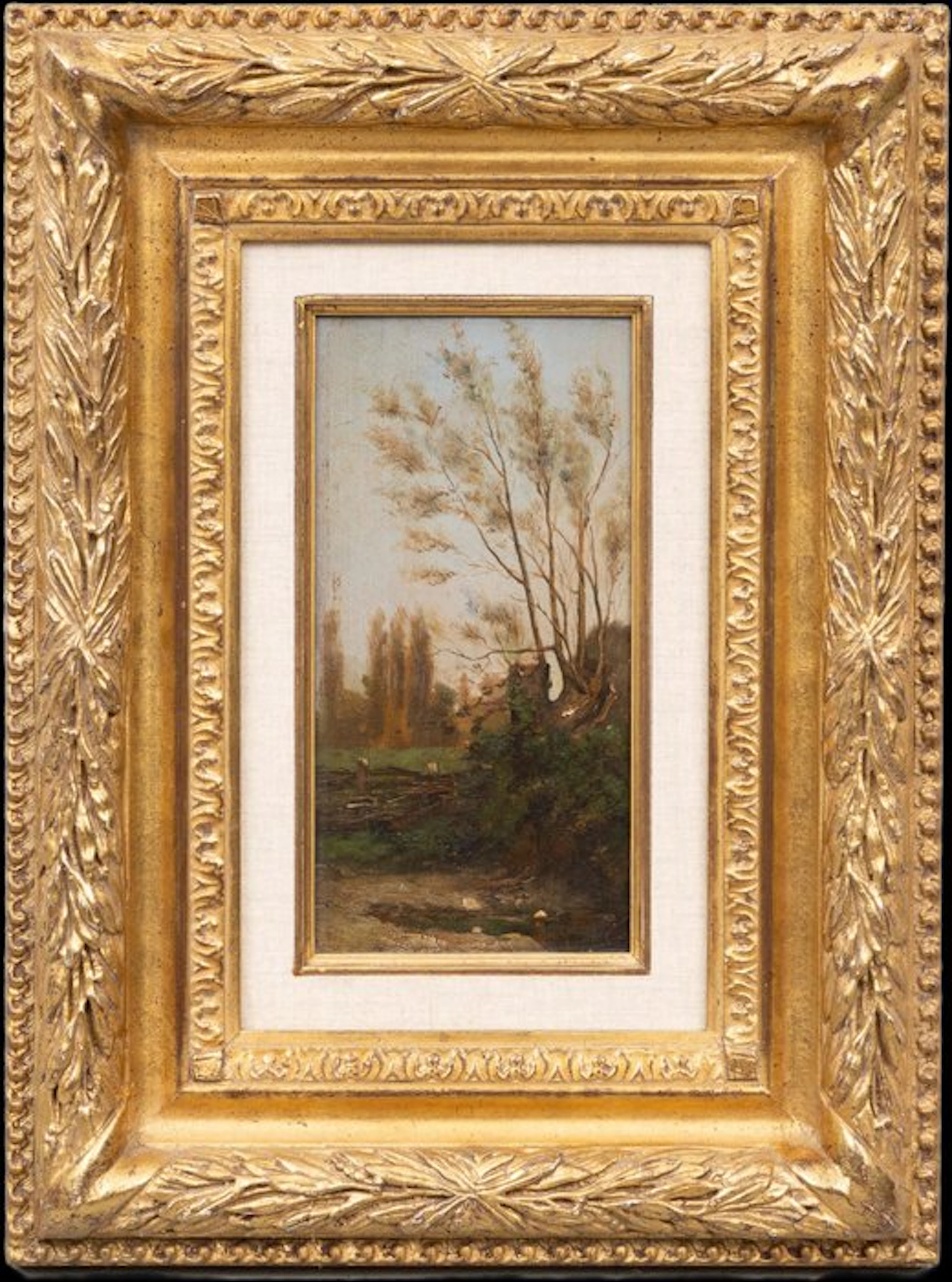 Henri Joseph Harpignies (1819–1916), Attributed to - Natuurstudie
