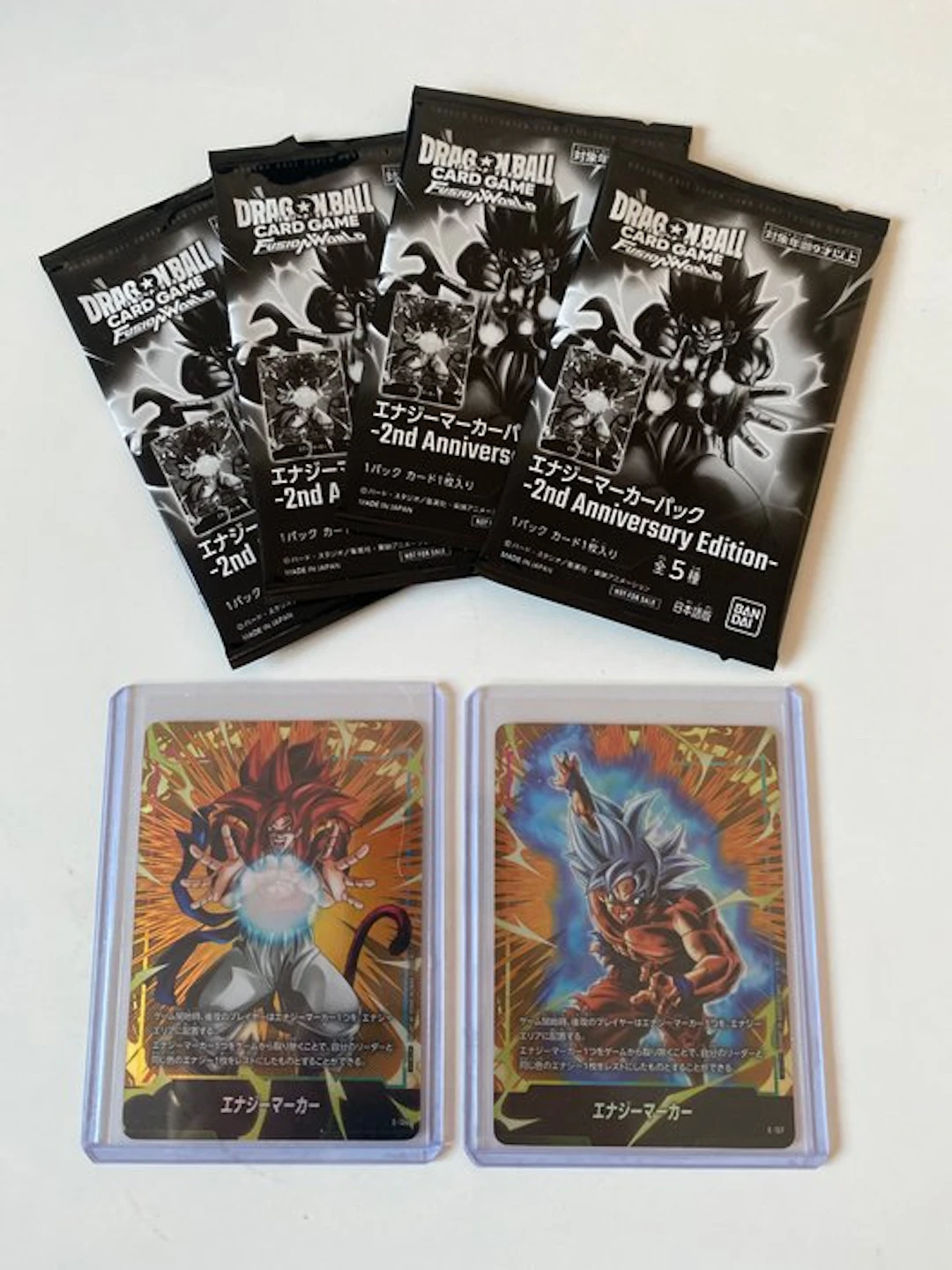 Bandai - 6 Booster pack - Dragon Ball - Energy marker