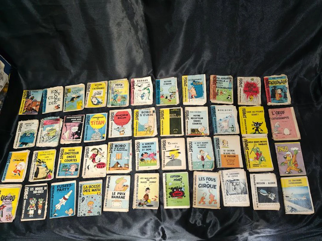 Spirou (magazine) - Mini-Récits - 43 Magazines - First edition - 1960/1964