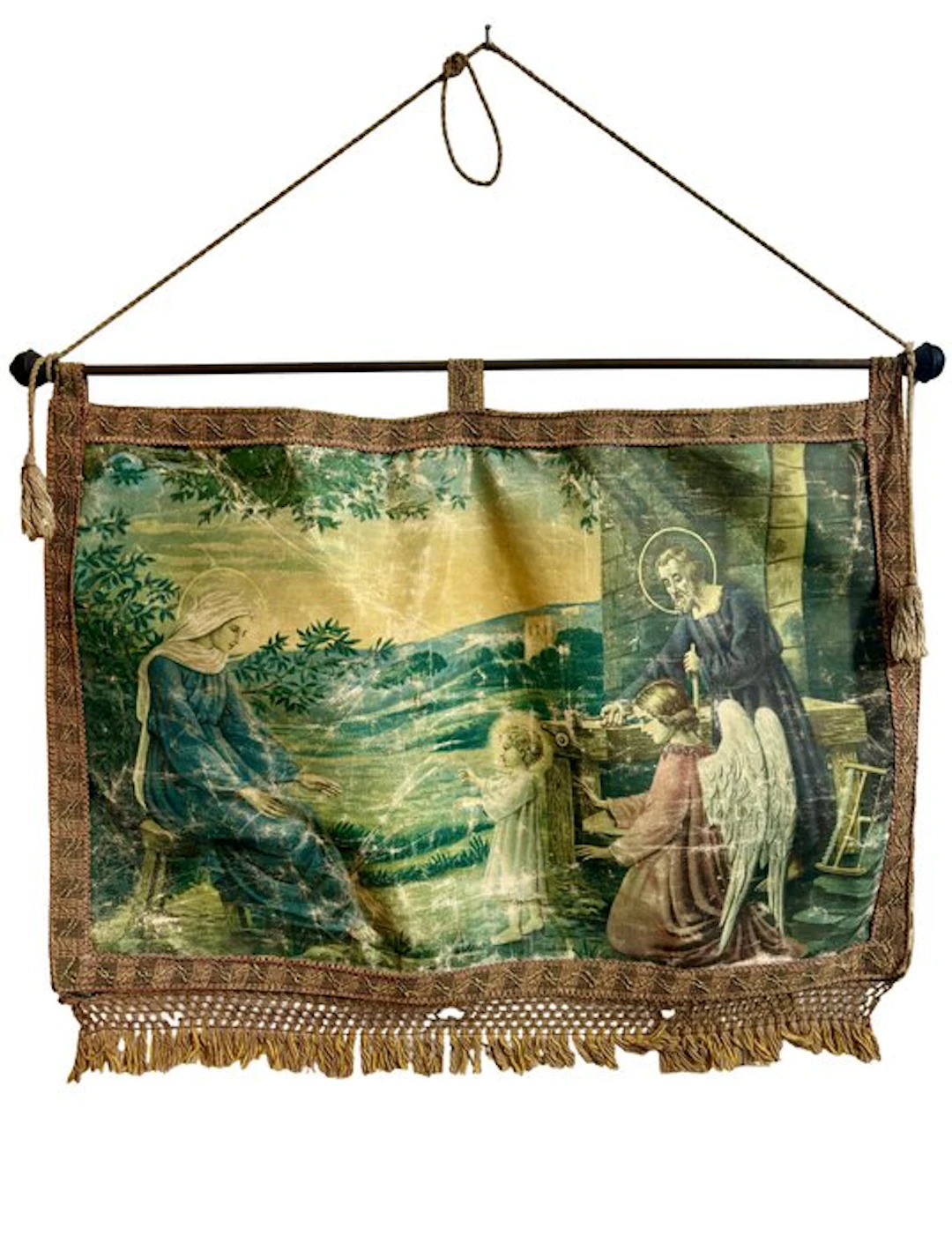 Biblical tapestry - 62 cm - 80 cm - Holy Family