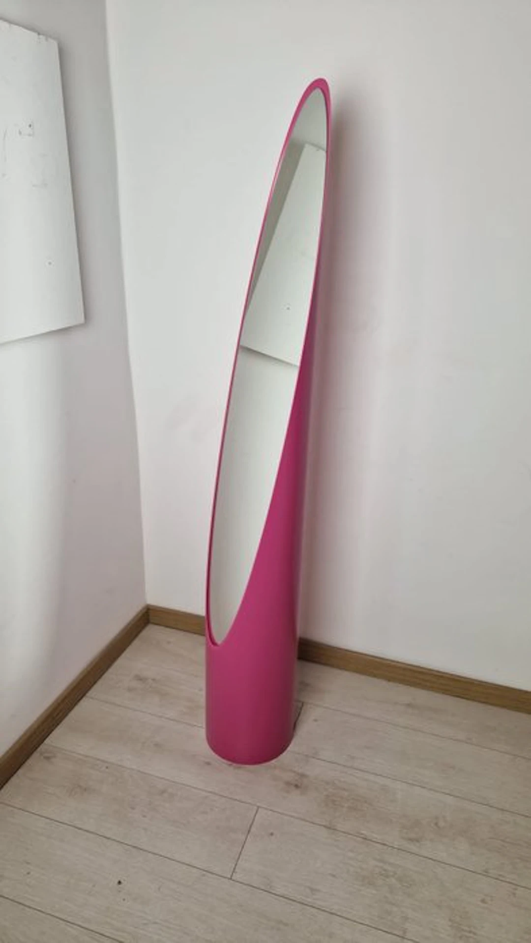Floor mirror- Lipstick - Wood, PVC