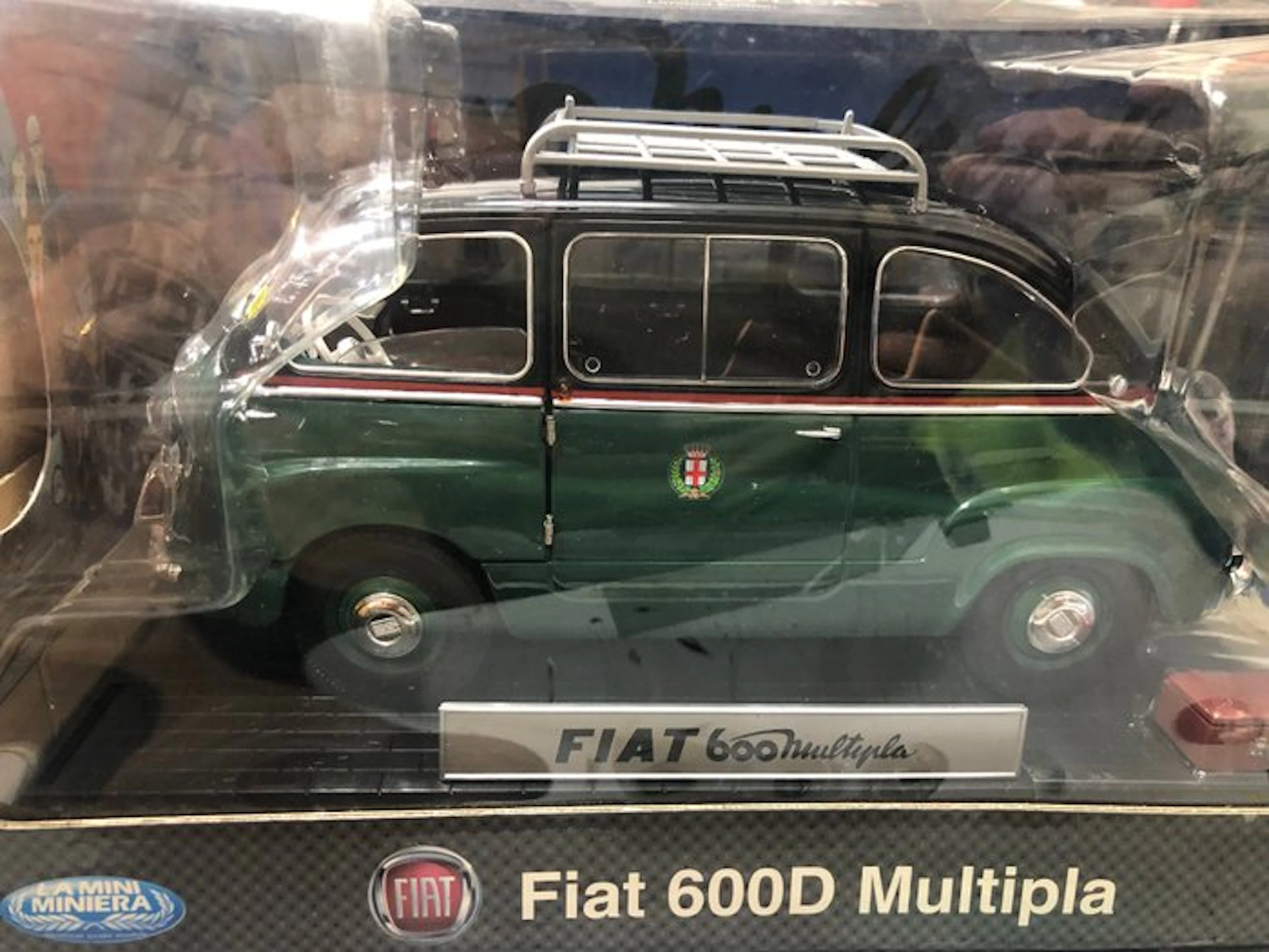 Mini Miniera 1:18 - Model car - Fiat 600D Multipla