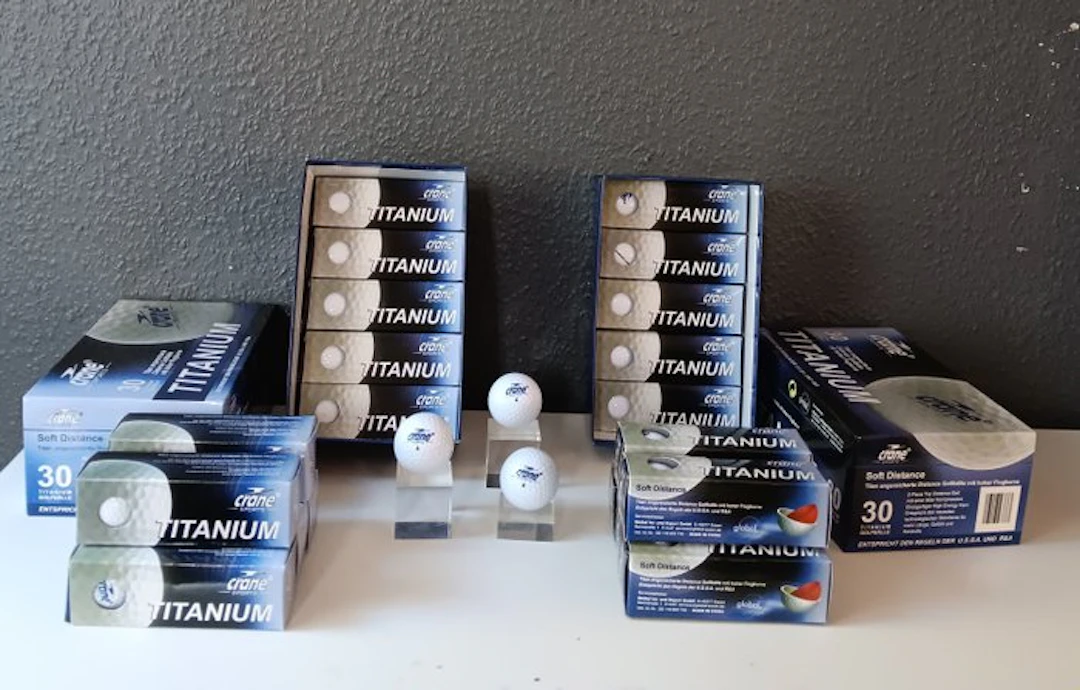 Golf ball, Crane Sports Titanium