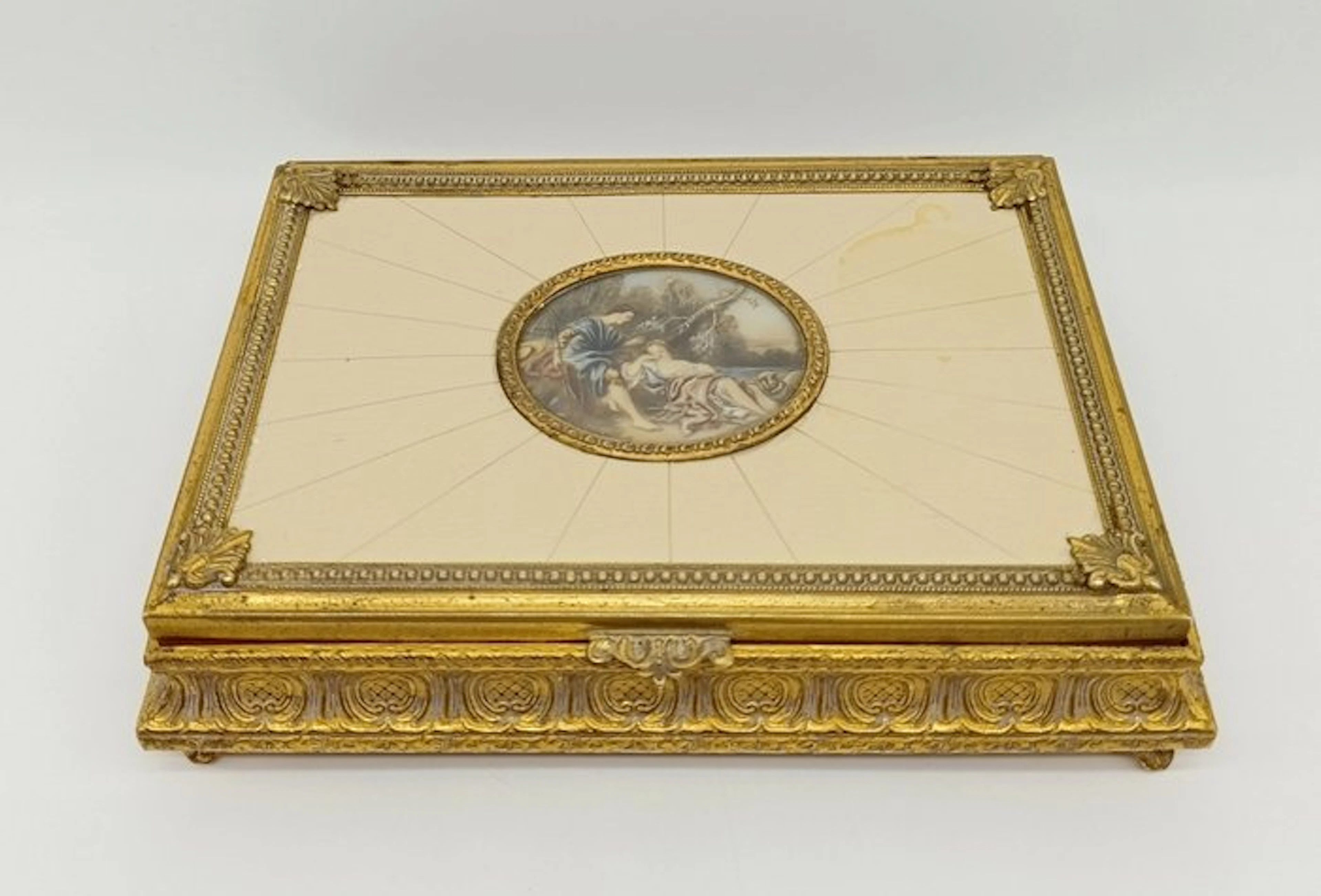 Jewellery box - Gilt bronze