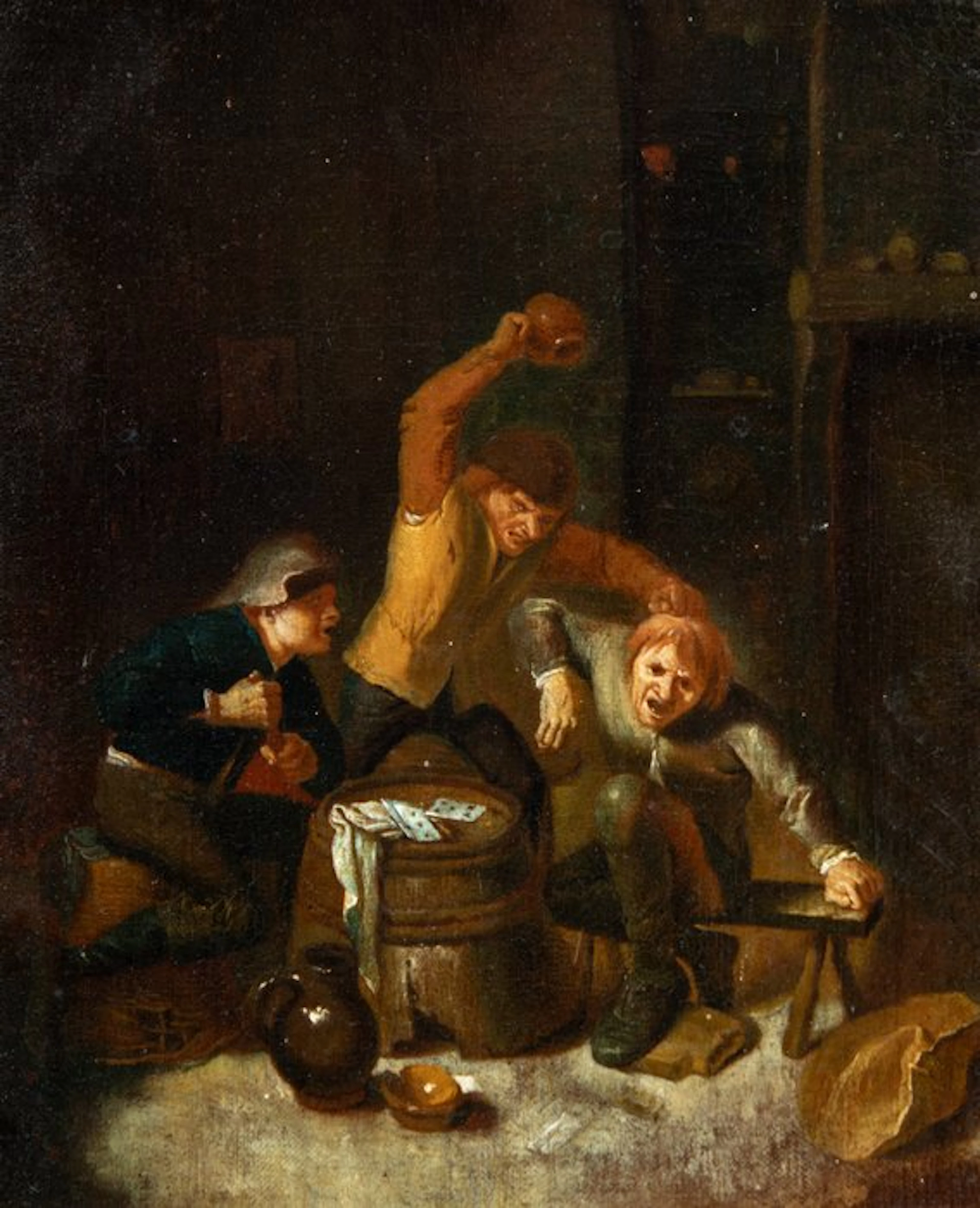 Adriaen Brouwer (1605/06-1638) - (XVII-XVIII navolger)...