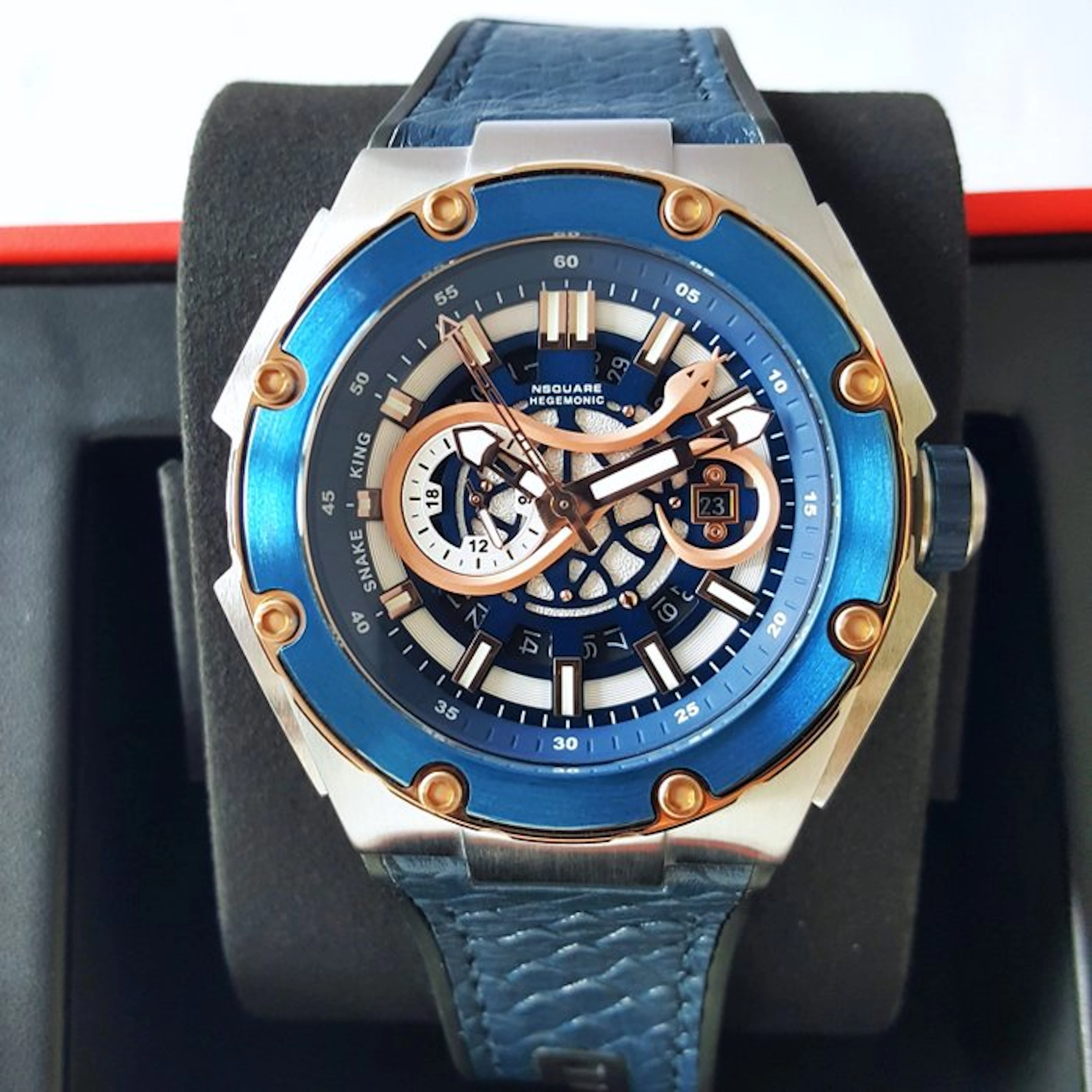 NSquare - SNAKE KING - Automatic - Rare - Gold - NEW - Men - 2026