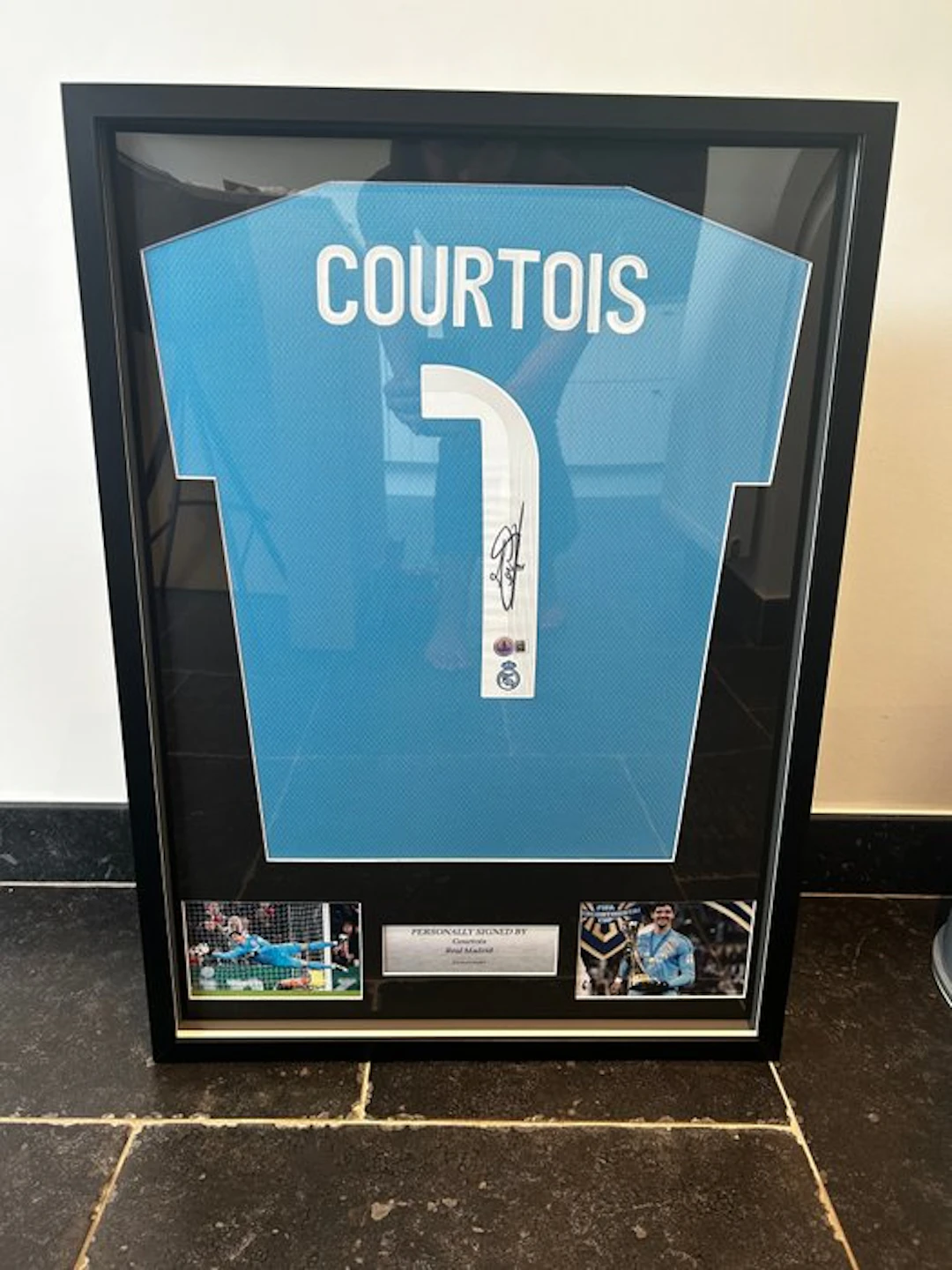 Real Madrid - Champions Football League - Thibaut Courtois - Football jersey