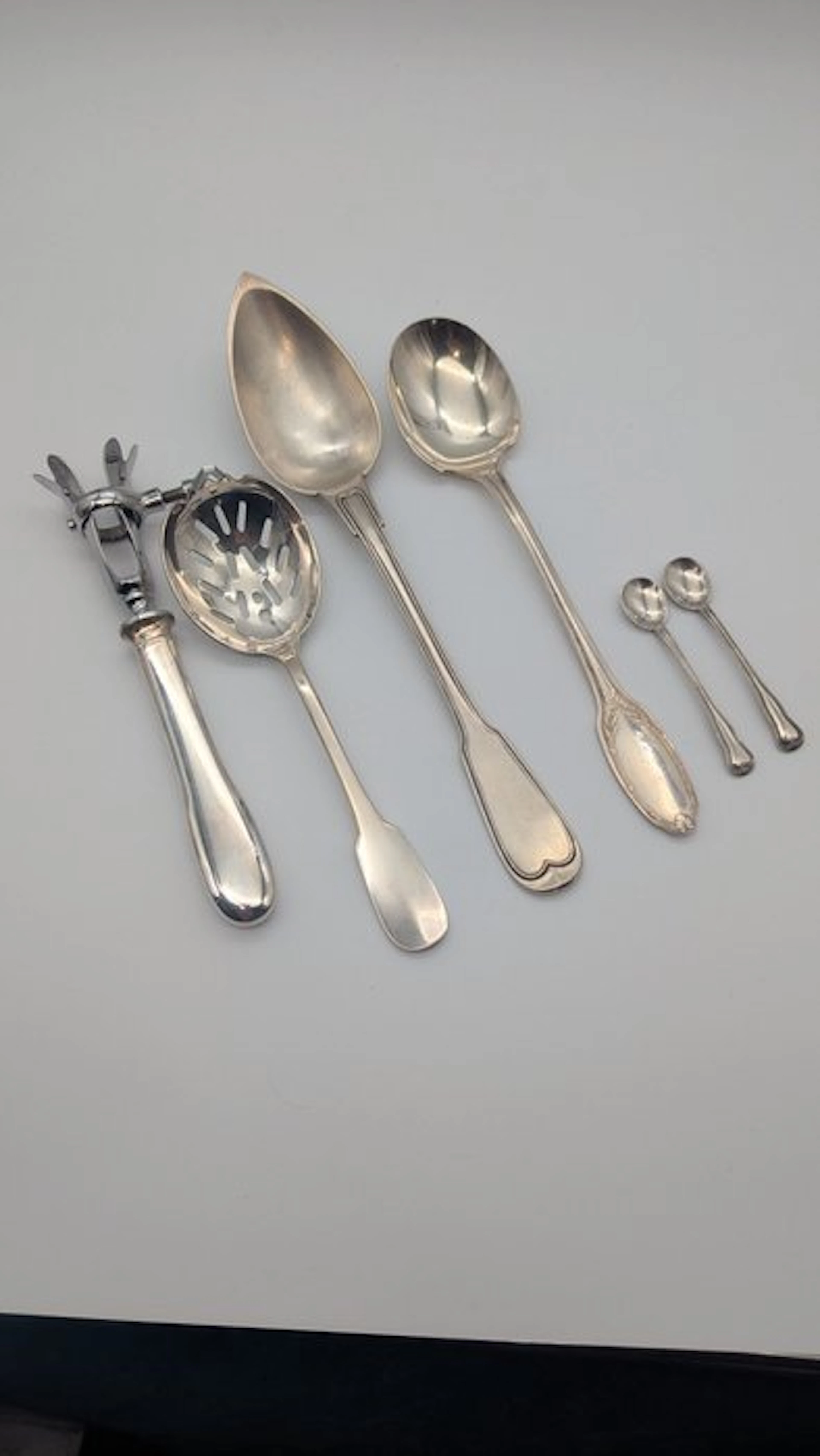 Christofle - Serving utensil (6) - Silverplated - 1950-1960