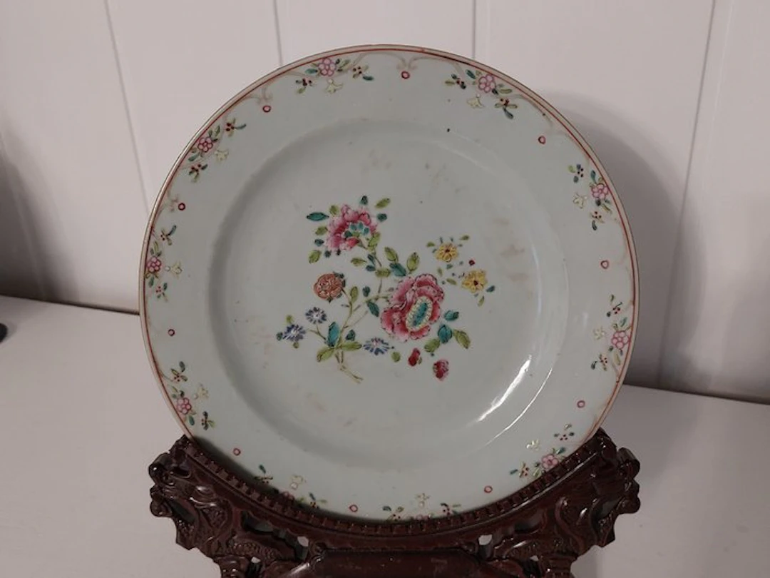 Plate - Porcelain - QIANLONG 1736-1795