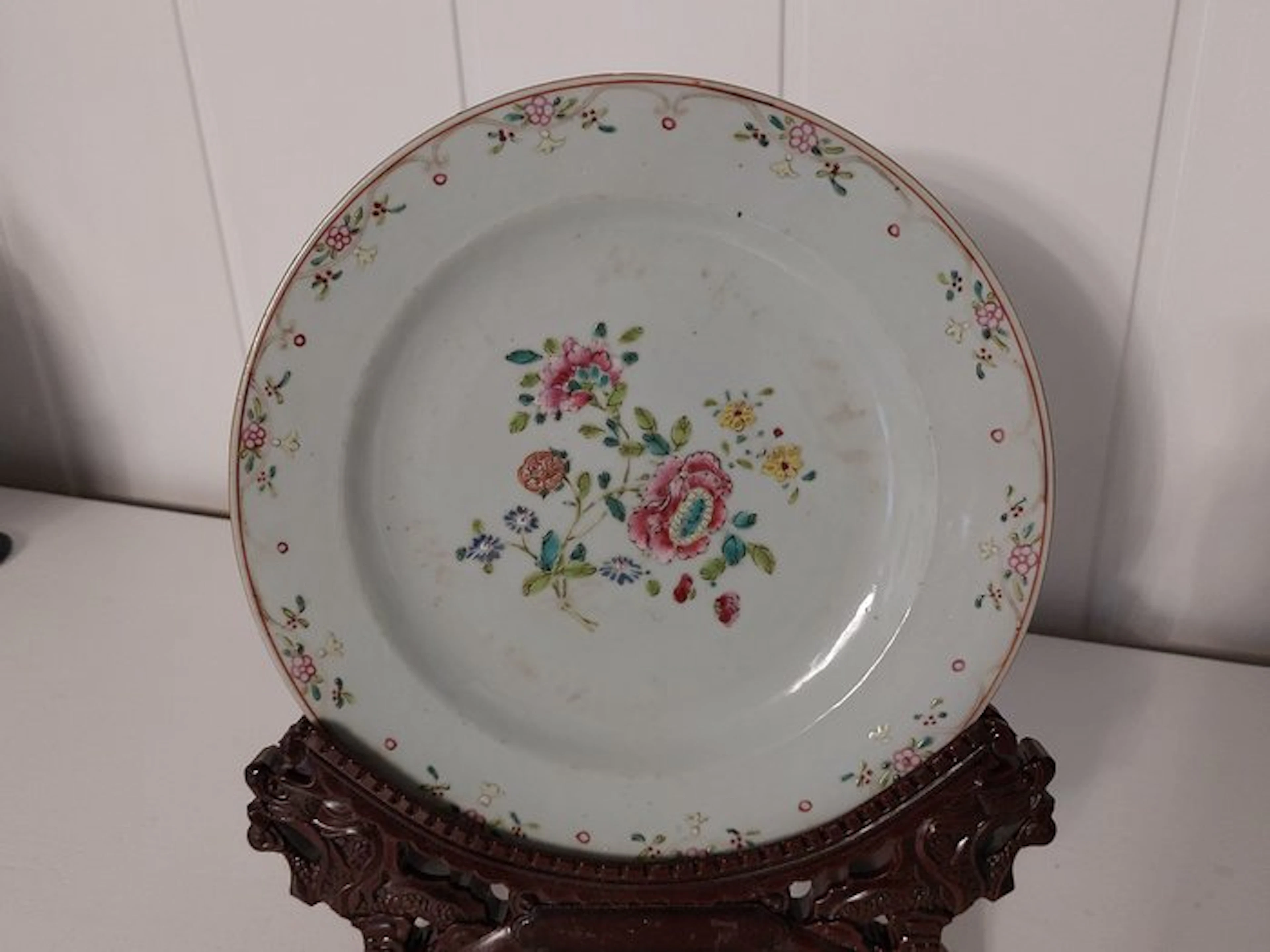 Plate - Porcelain - QIANLONG 1736-1795
