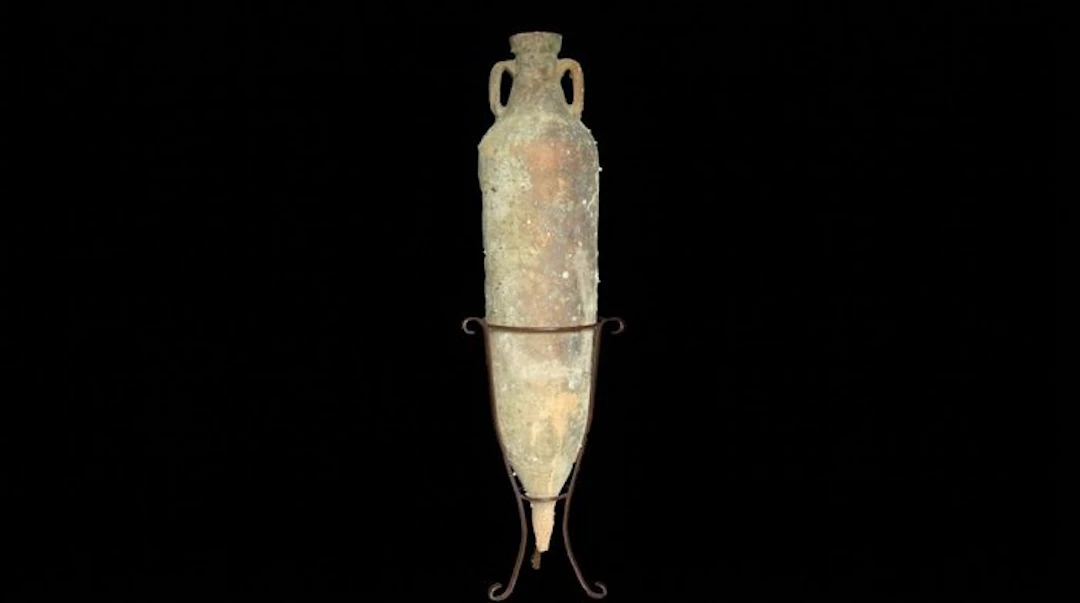 Ancient Roman Terracotta - Roman amphora of African-type...