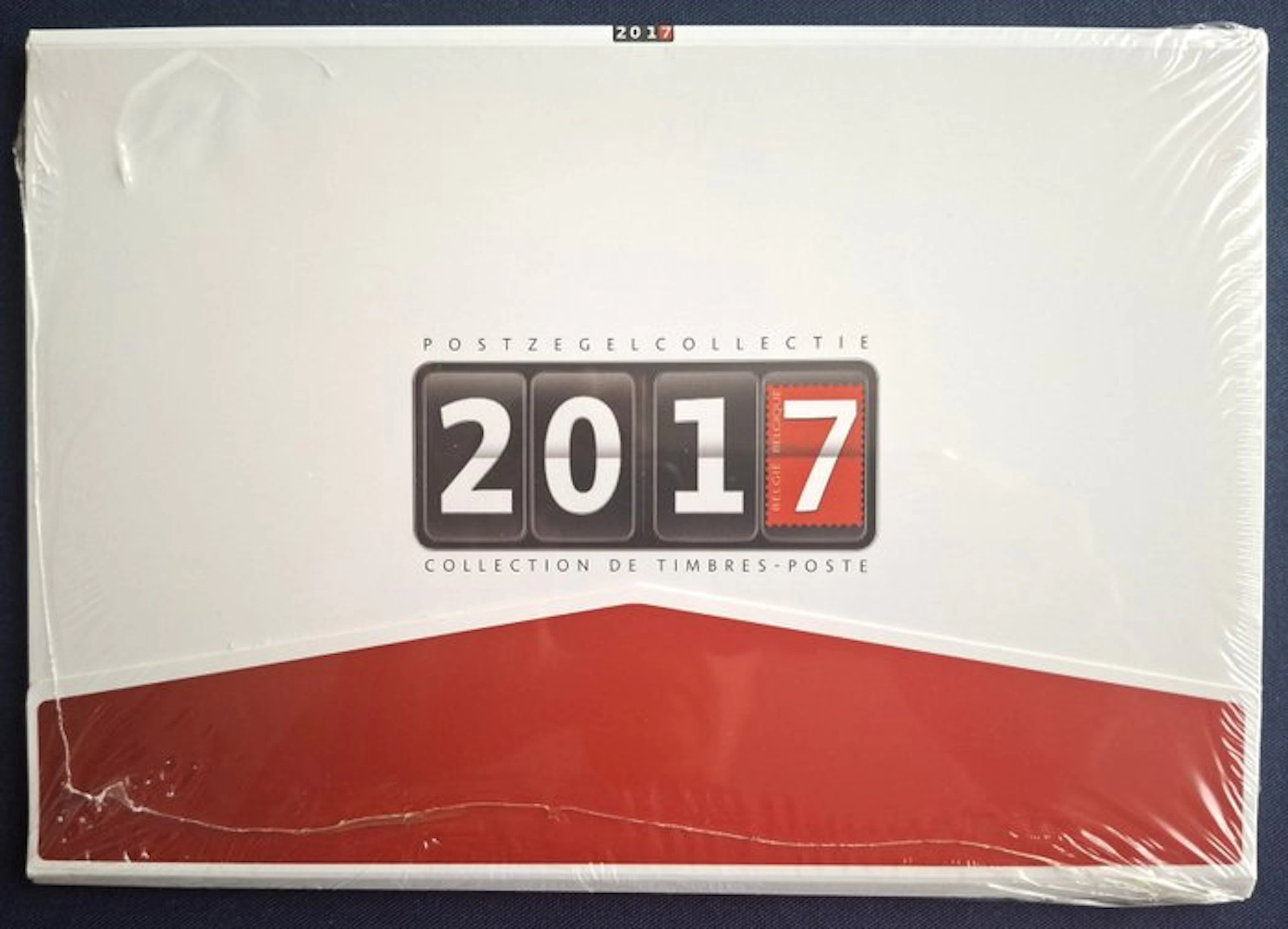 Belgium 2017 - the year binder in Bpost's original packaging.