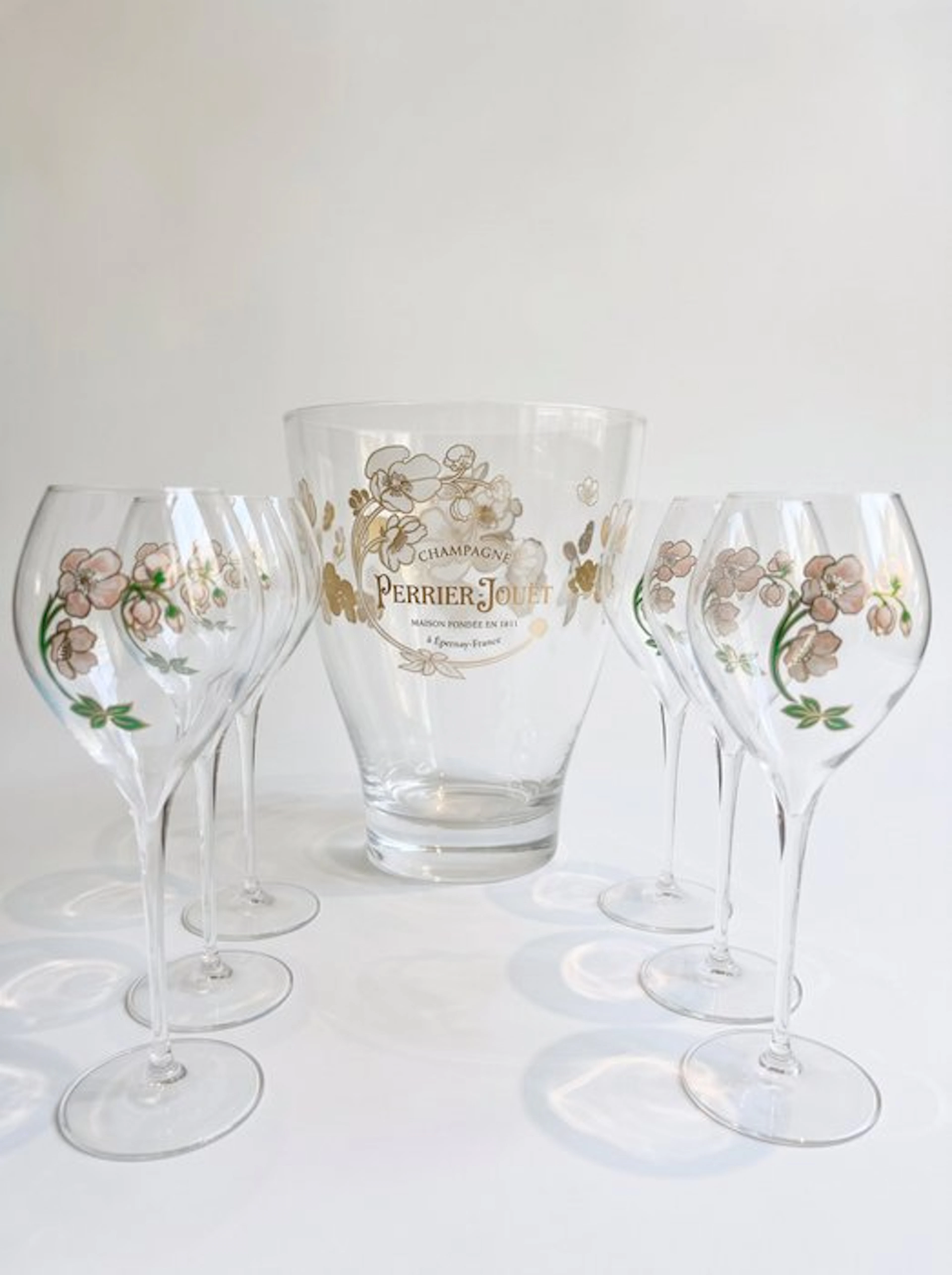 Perrier-Jouët - Champagne cooler (7) - Glass