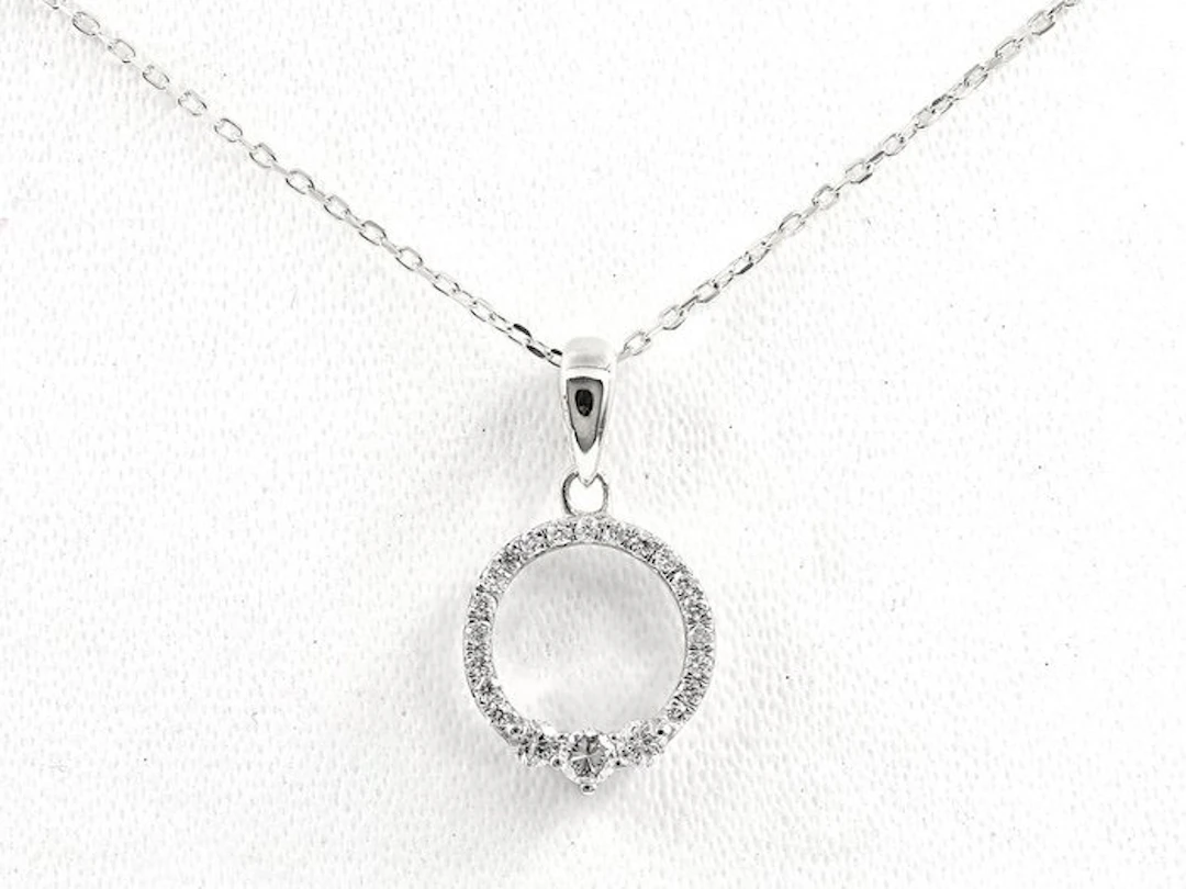 No reserve price - Necklace with pendant - 14 kt