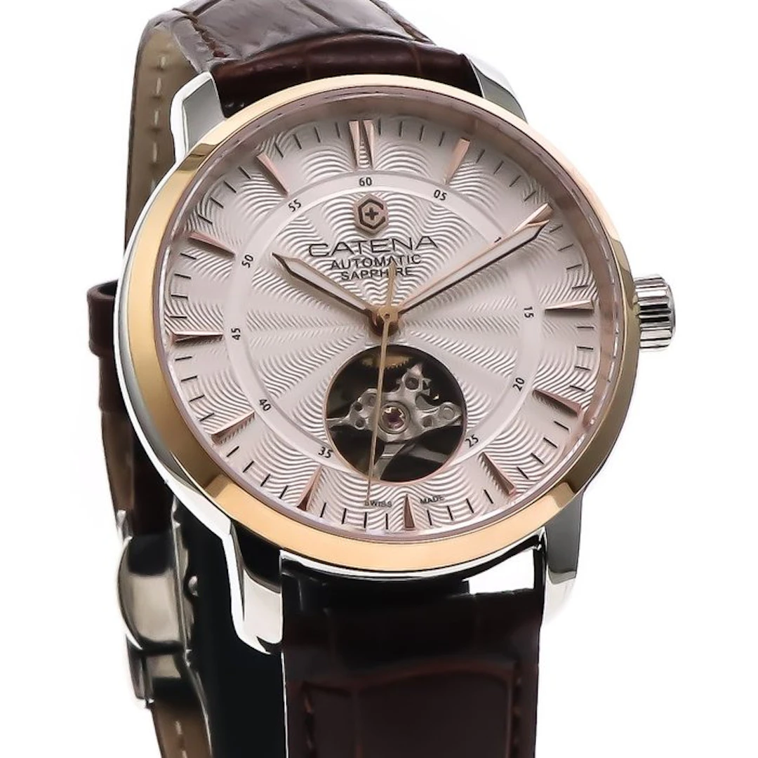 Catena - Automatic Swiss Made Watch Open Heart...