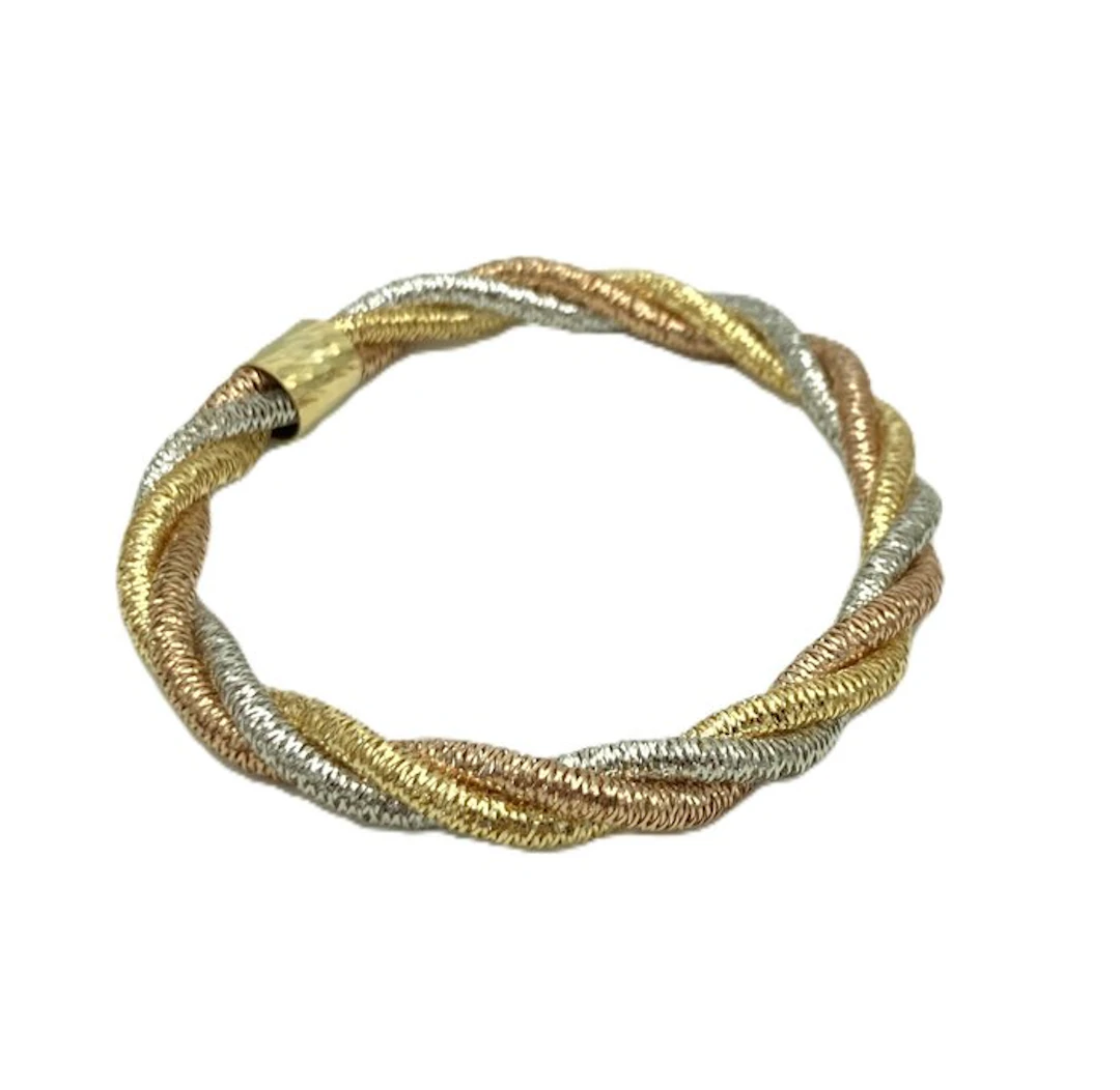 Bracelet - 18 kt. Yellow gold, White gold, Rose gold