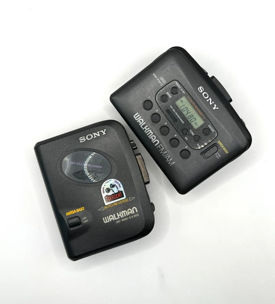 Sony - WM-EX302 - WM-FX413 2-Piece Set Portable cassette...