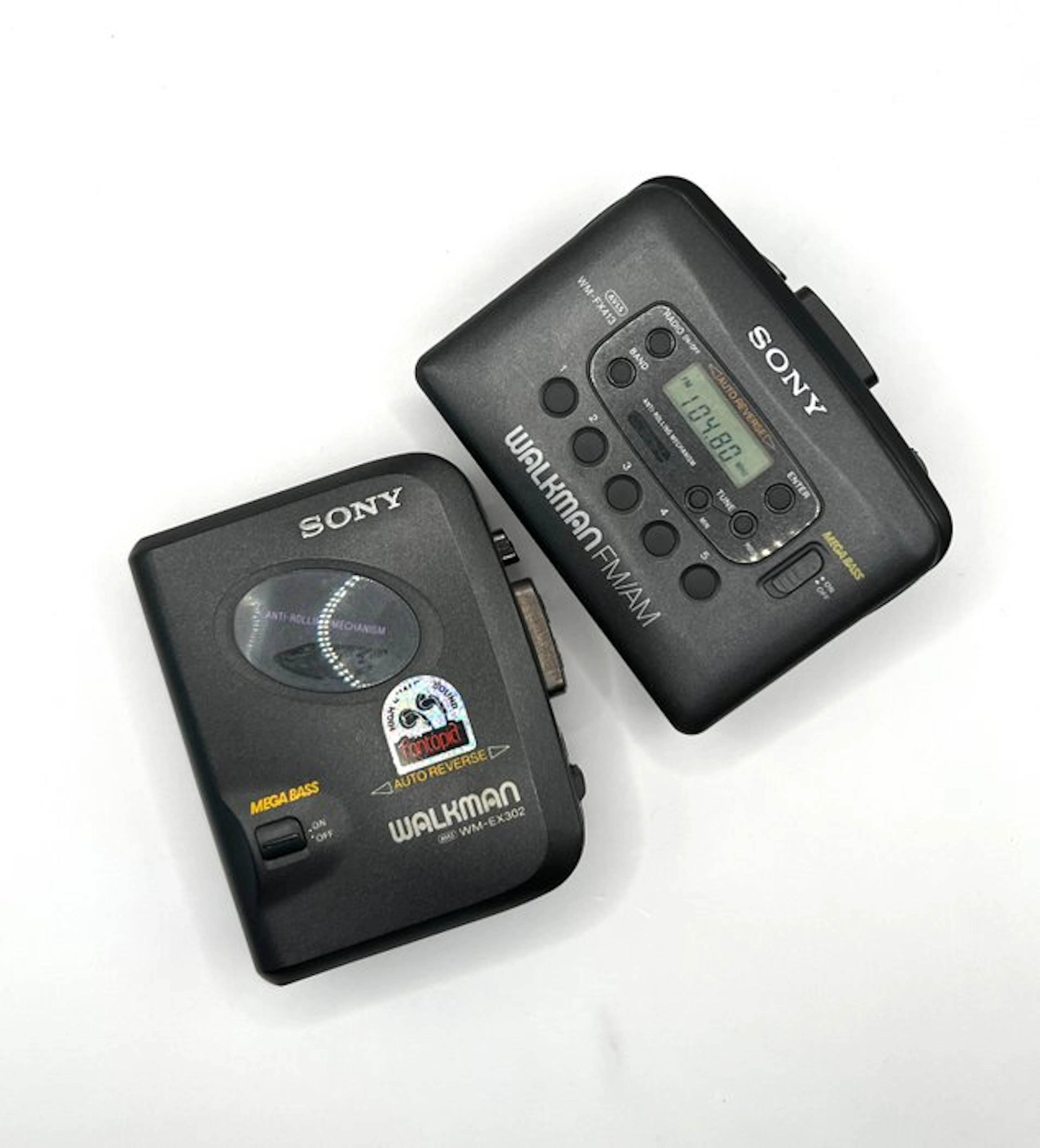 Sony - WM-EX302 - WM-FX413 2-Piece Set Portable cassette...