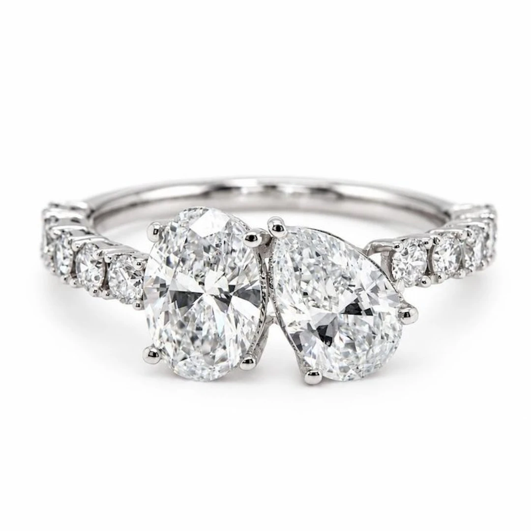 No reserve price - Ring - 14 kt