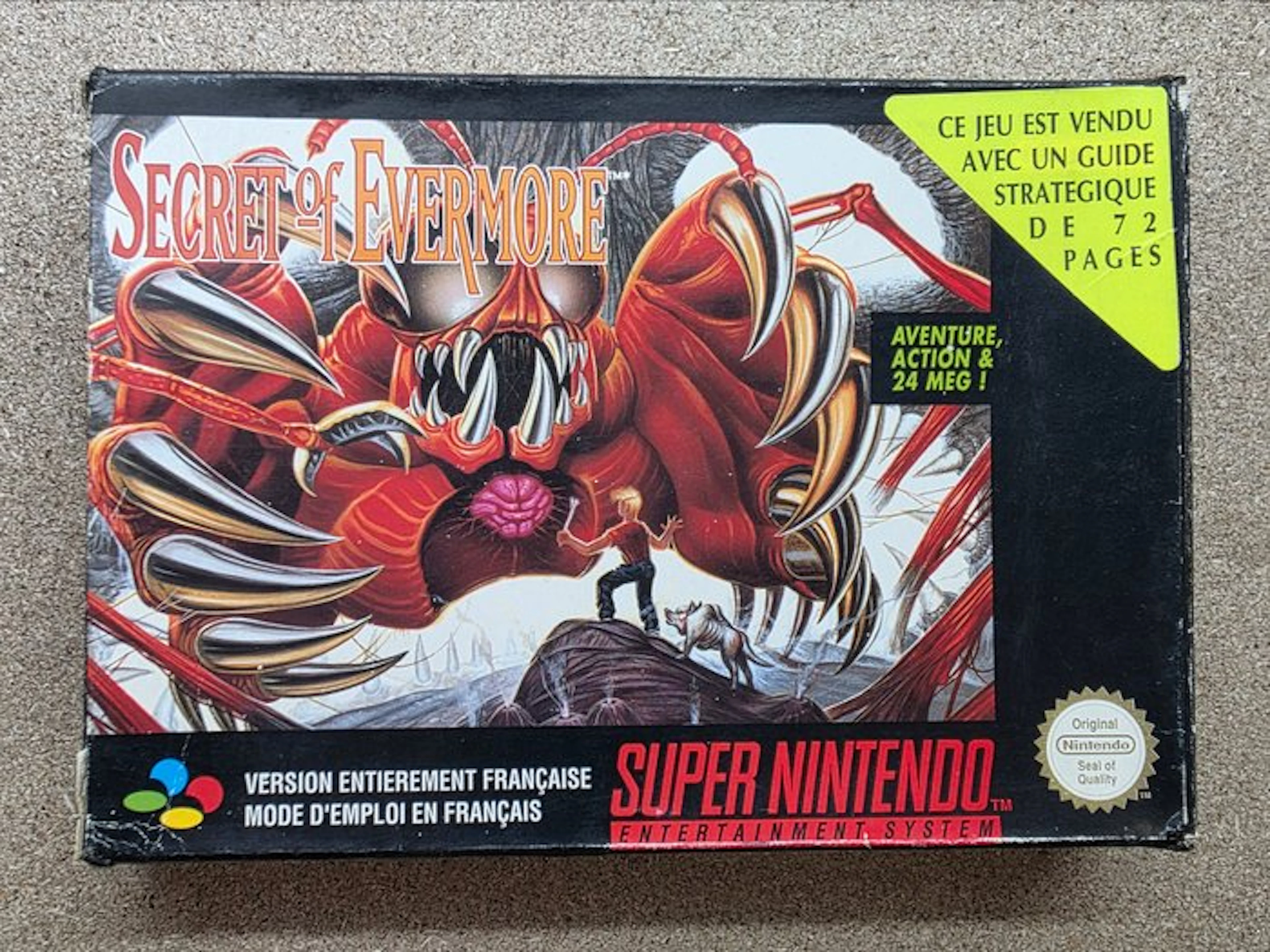 Nintendo - Snes - Secret Of Evermore - PAL Version - 1st...