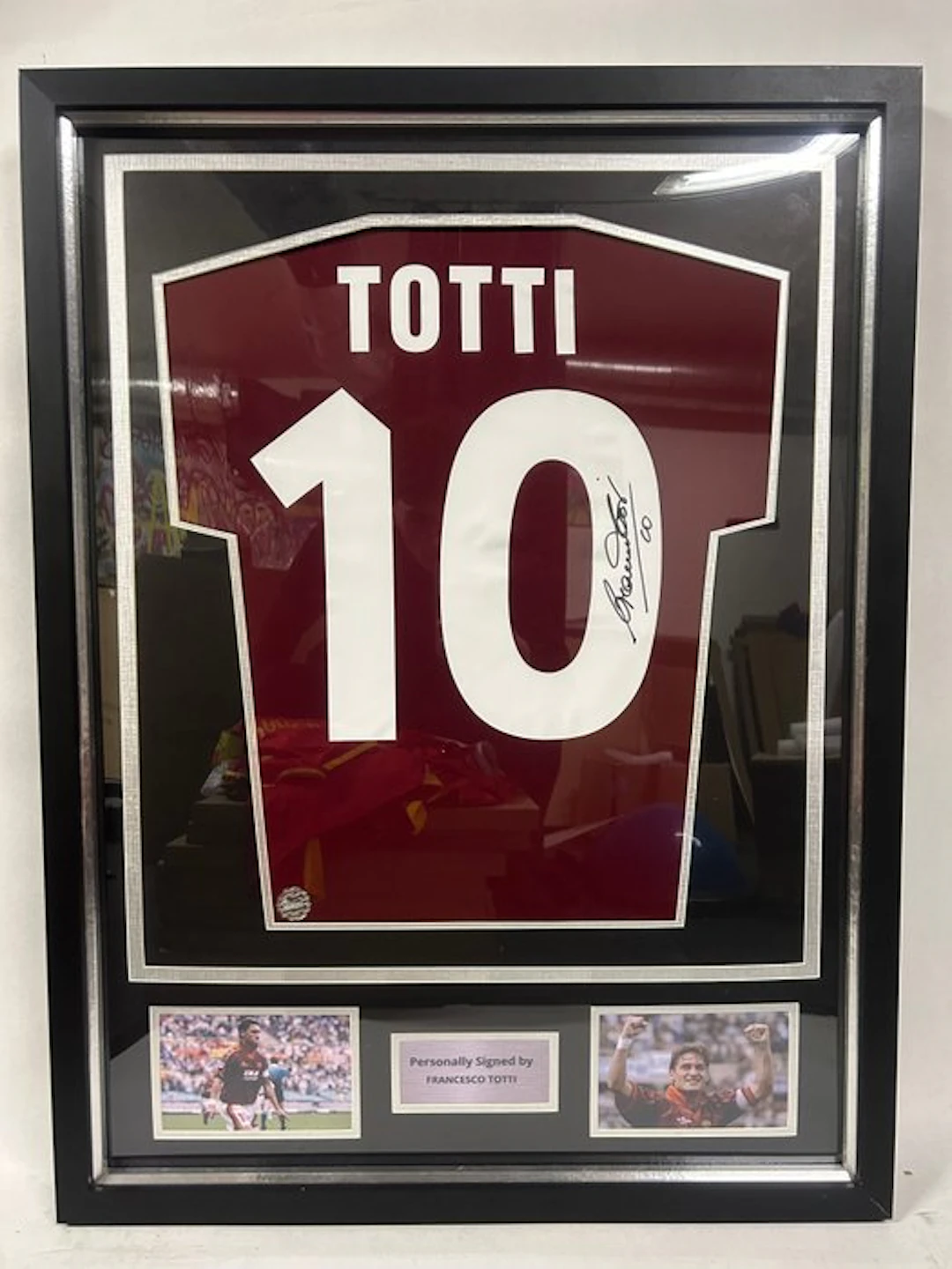 AS Roma - Italian Football League - Francesco Totti - 2015 - Football jersey