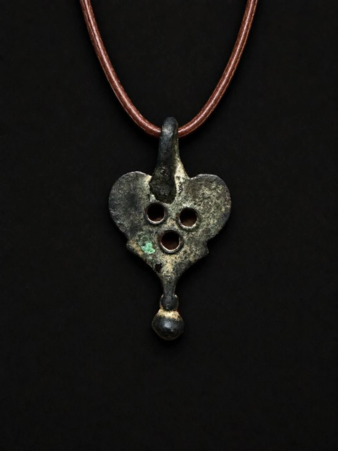 Medieval / Viking Era Bronze Openwork Amulet Pendant (No reserve price)