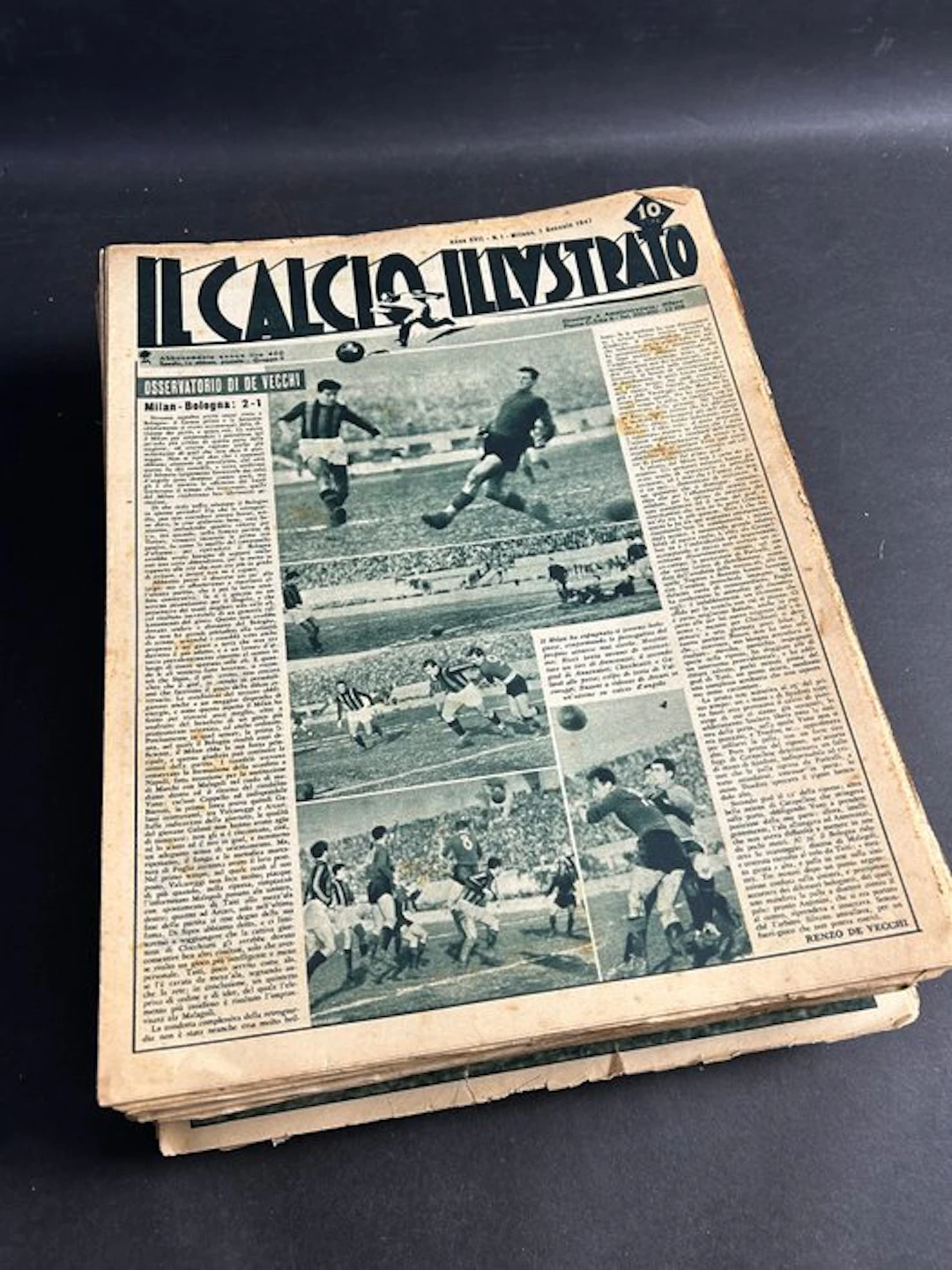 1941 - Newspapers - Il Calcio Illustrato