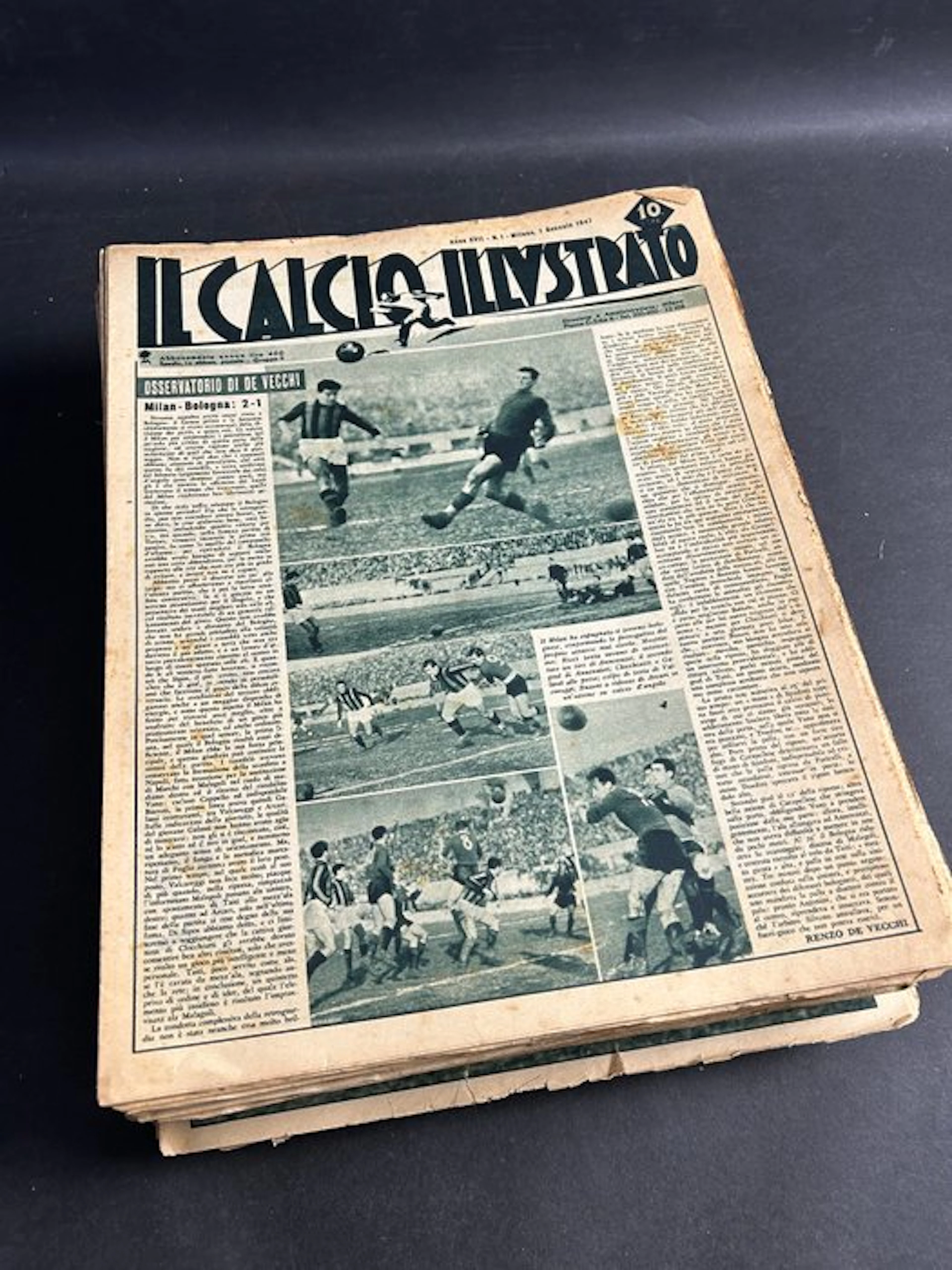 1941 - Newspapers - Il Calcio Illustrato