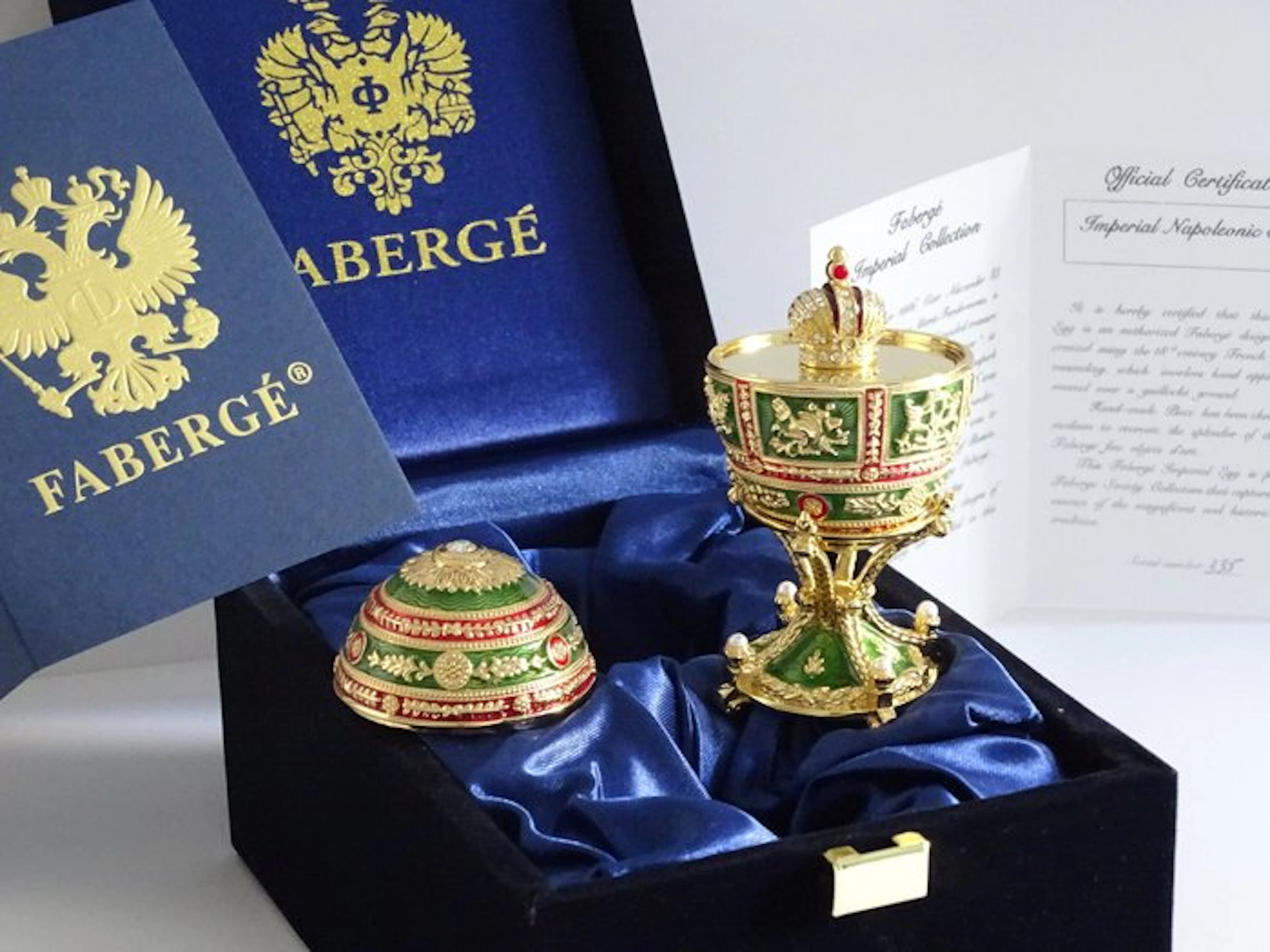 Figure - House of Fabergé - Imperial Napoleonic Egg...