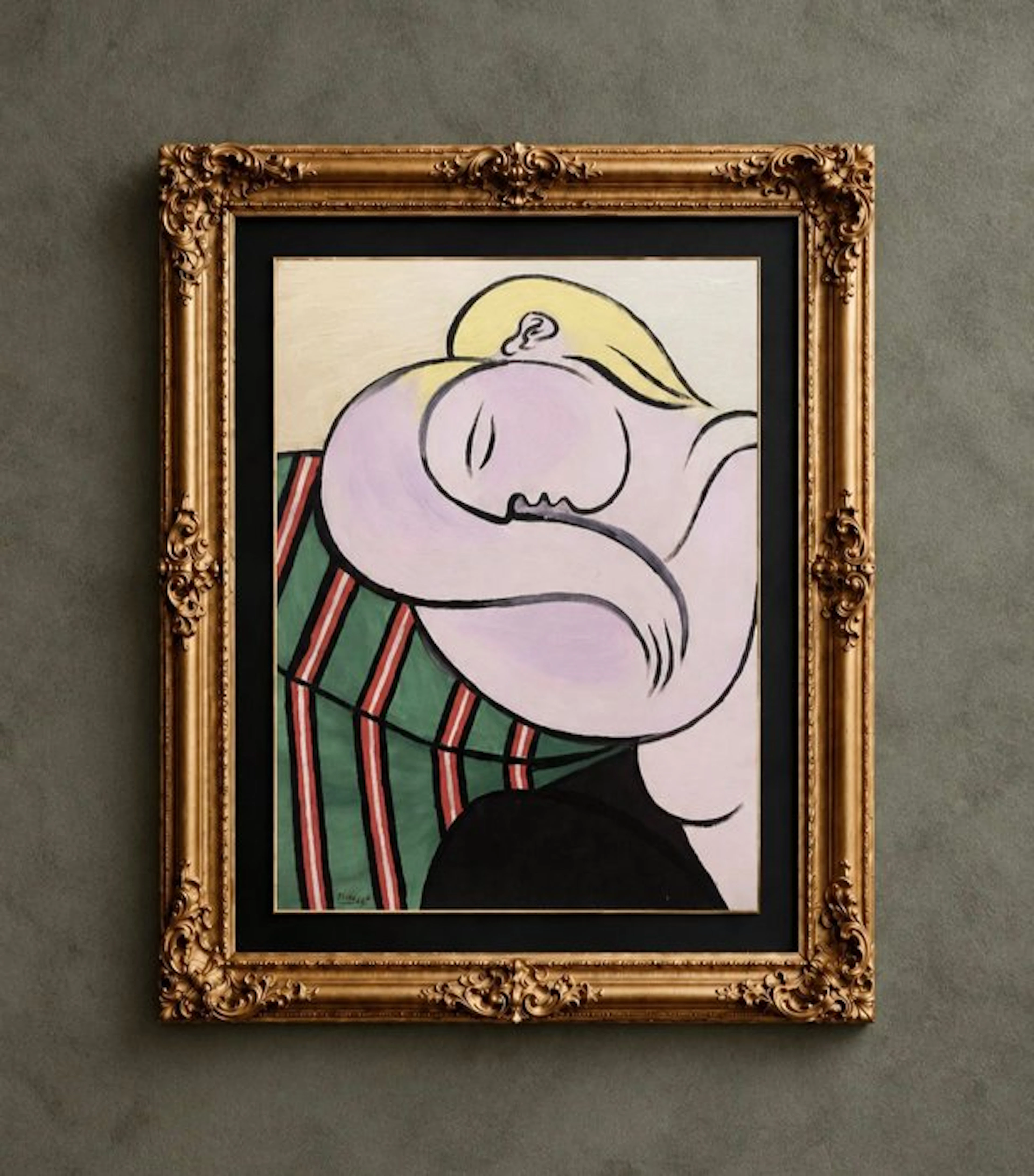 Pablo Picasso (1881-1973) (after) - "Femme aux cheveux jaunes, 1931"