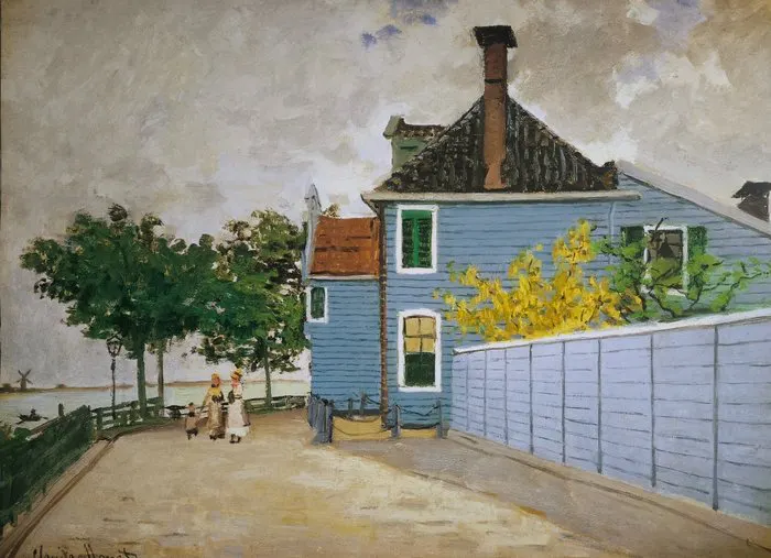 Claude Monet (1840–1926) (after) - "La Maison bleue, 1871"