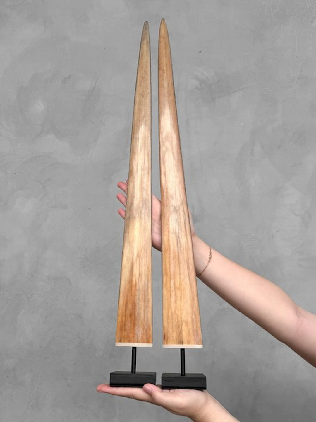 NO RESERVE PRICE - Stunning Pair of Swordfish Tusks...