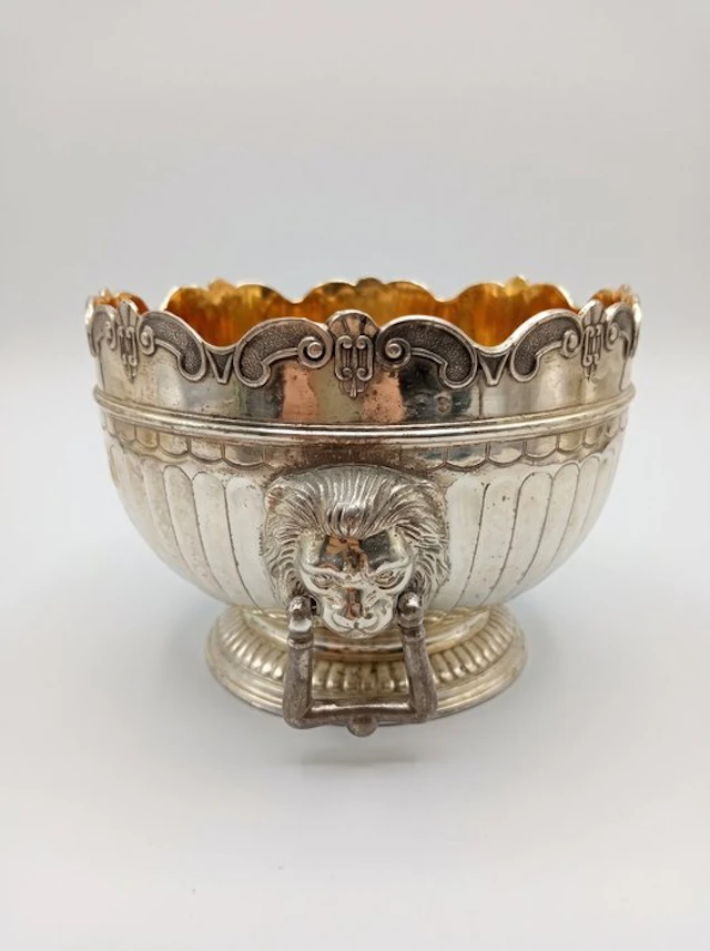 Ice bucket - Metal - silver lion