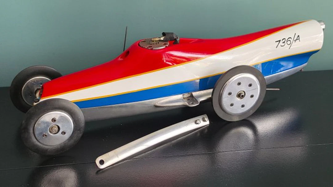 Frymire Tethercar Racer - Tin toy - 1970-1980 - U.S.