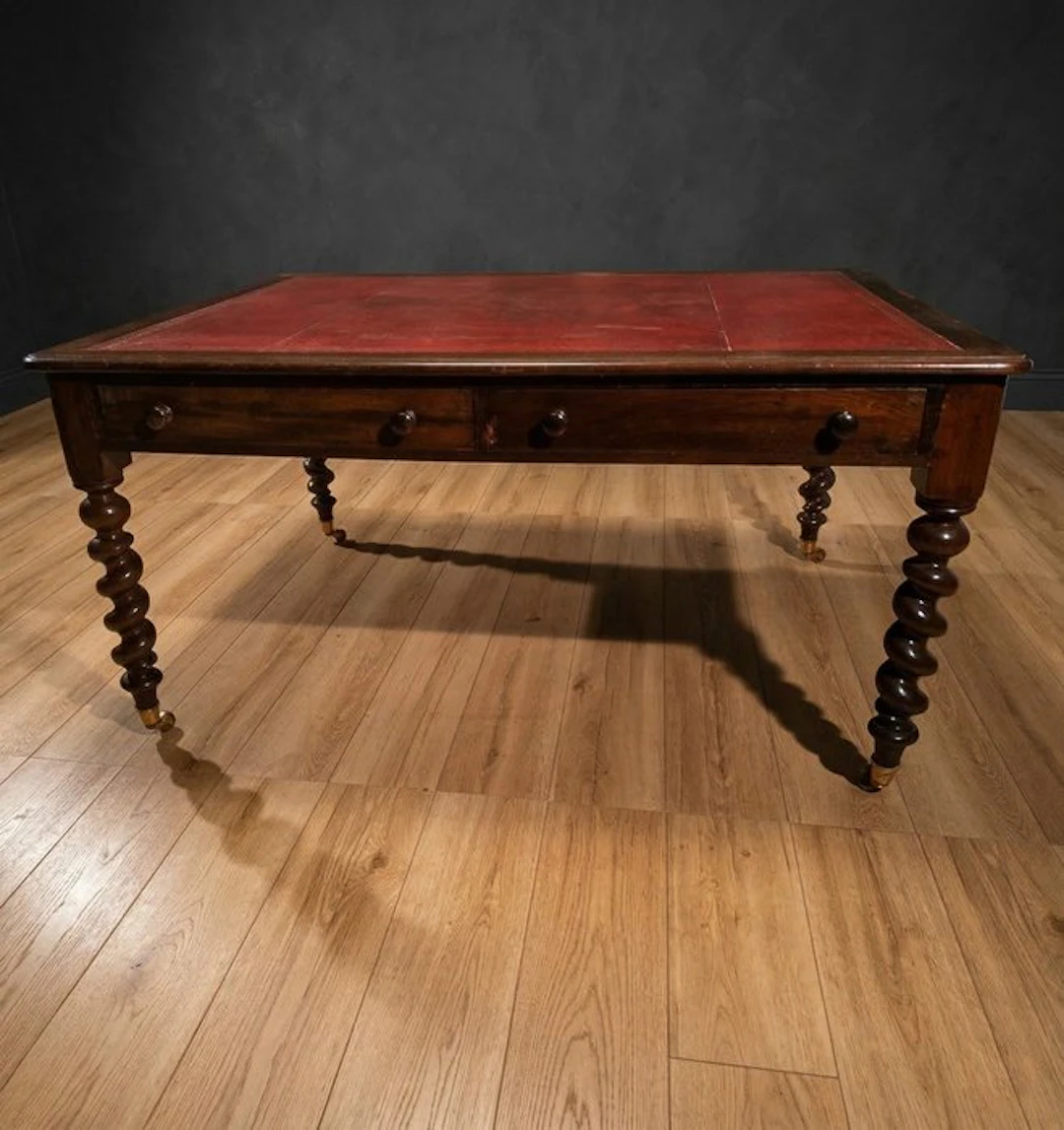 Writing table - Mahogany - Antique English Desk Table