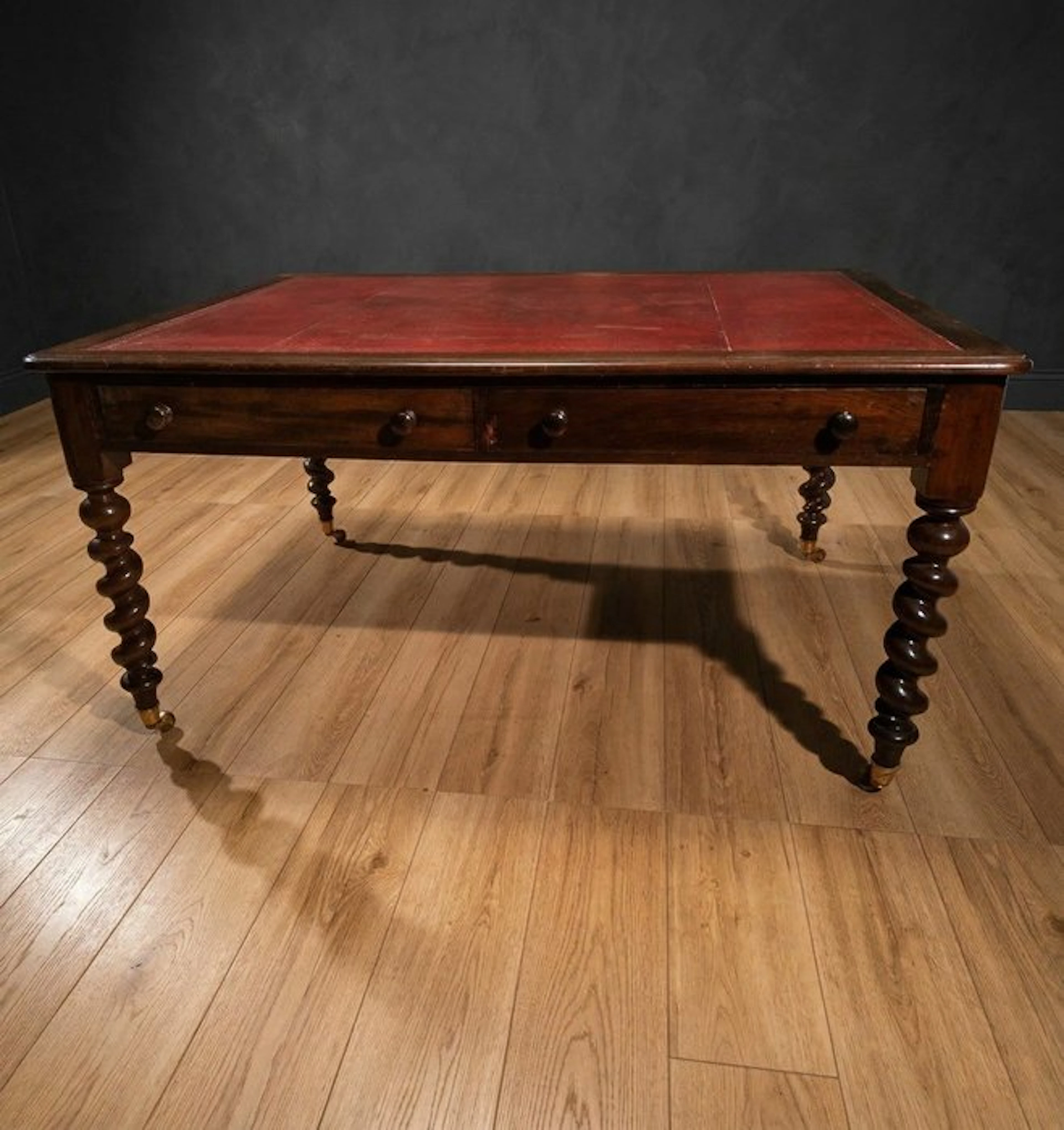 Writing table - Mahogany - Antique English Desk Table